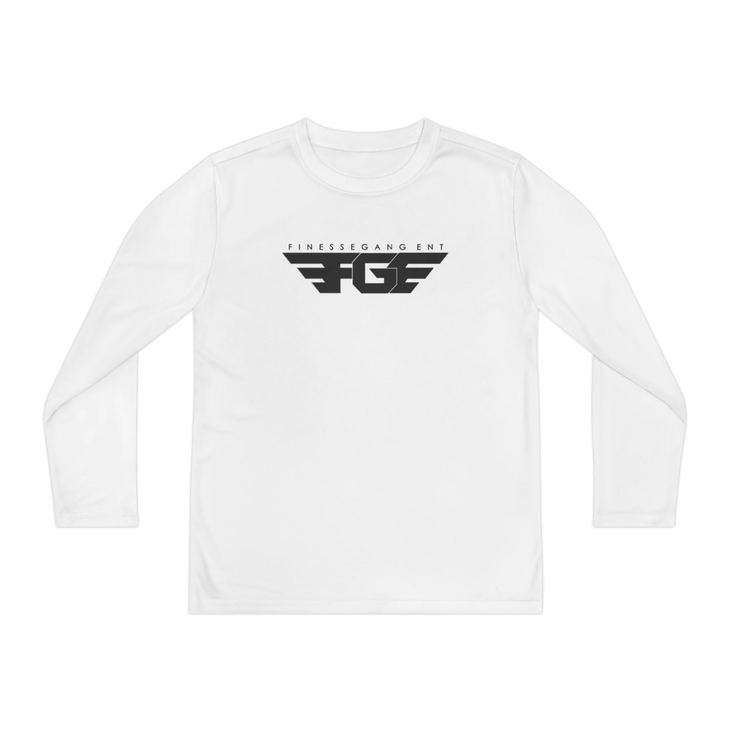 Youth FGE Long Sleeve Active Tee - Sportswear for Kids, Comfortable Athletic Shirt, Stylish Youth Tee for Team Events, Gift for Active Kids