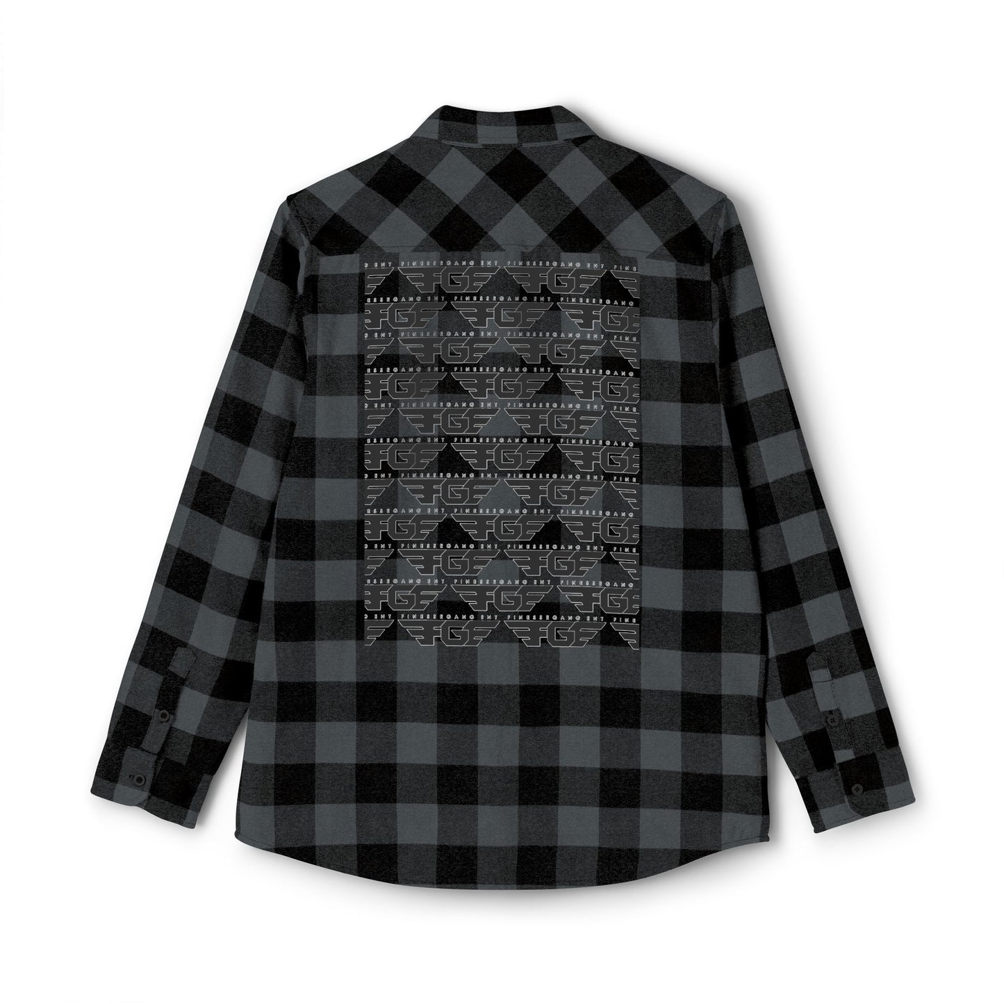 Cozy FGE Unisex Flannel Shirt for Fall Adventures, Casual Outing, Outdoor Gifting, Halloween Gatherings