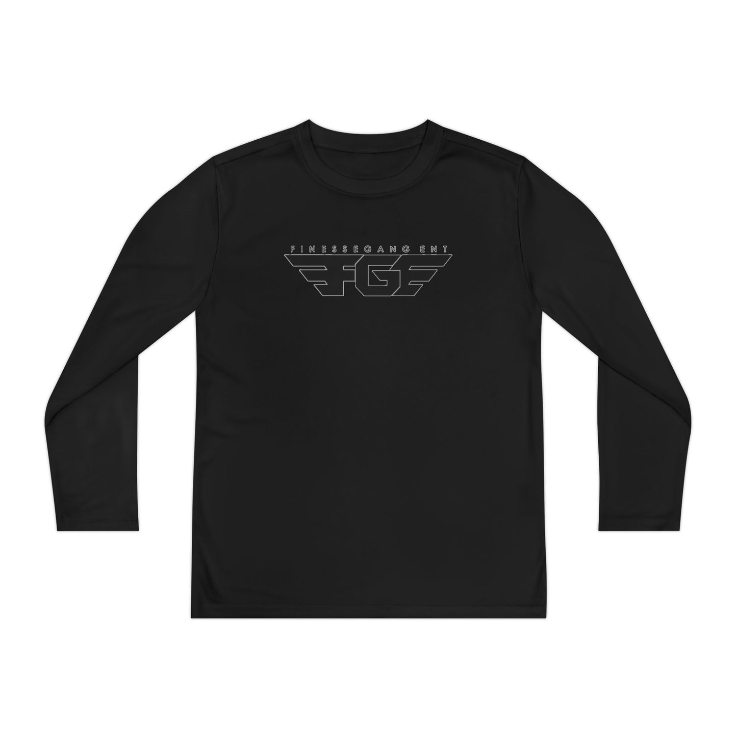 Youth FGE Long Sleeve Active Tee - Sportswear for Kids, Comfortable Athletic Shirt, Stylish Youth Tee for Team Events, Gift for Active Kids