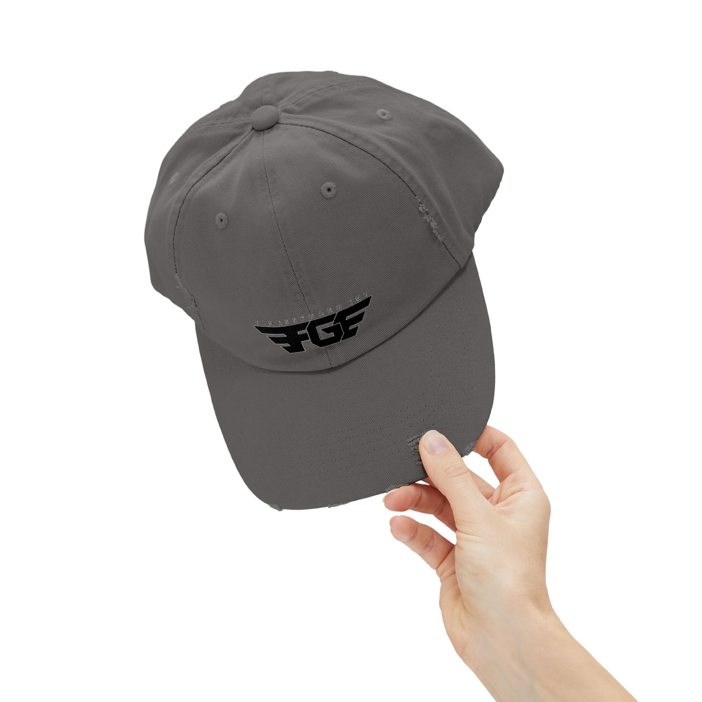 FGE Unisex Distressed Cap