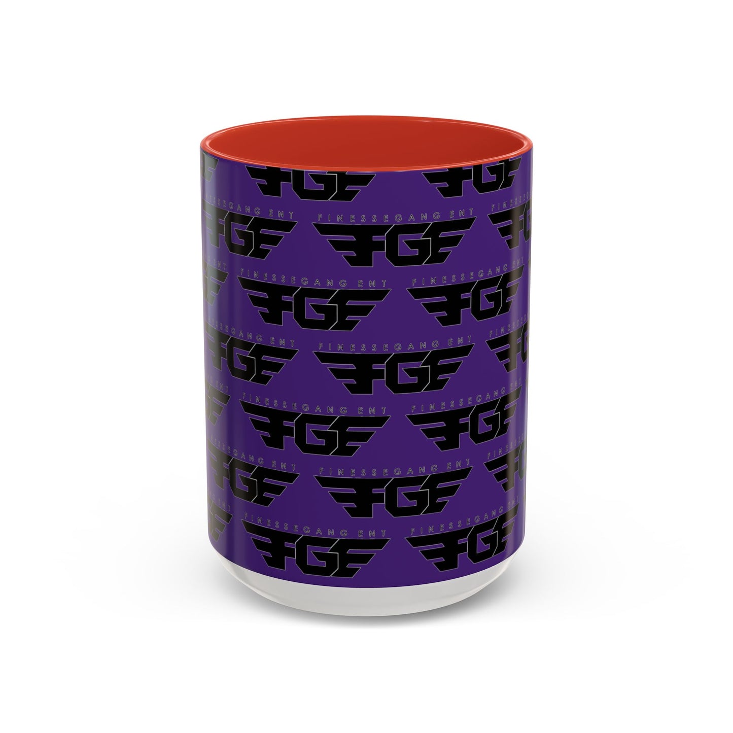 Funky Purple Accent Coffee Mug - Unique Gift for Coffee Lovers, Stylish Home Decor, Office Essential, Birthday Present, Empowering Vibes
