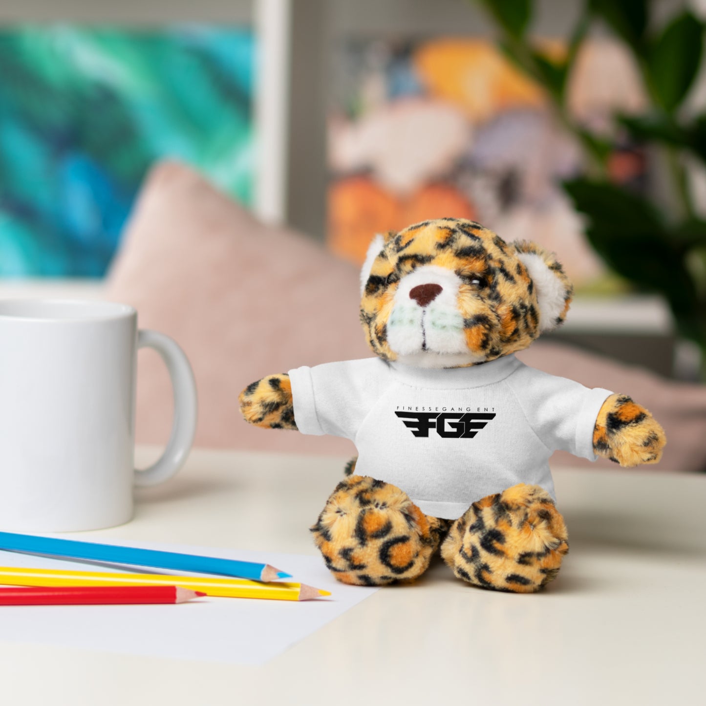Stuffed Baby NESSY POOH Animals with FGE Tee