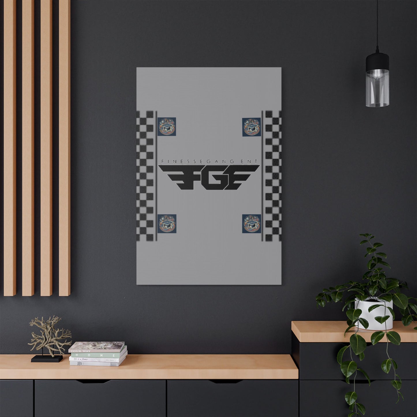 FGE Satin Canvas, Stretched