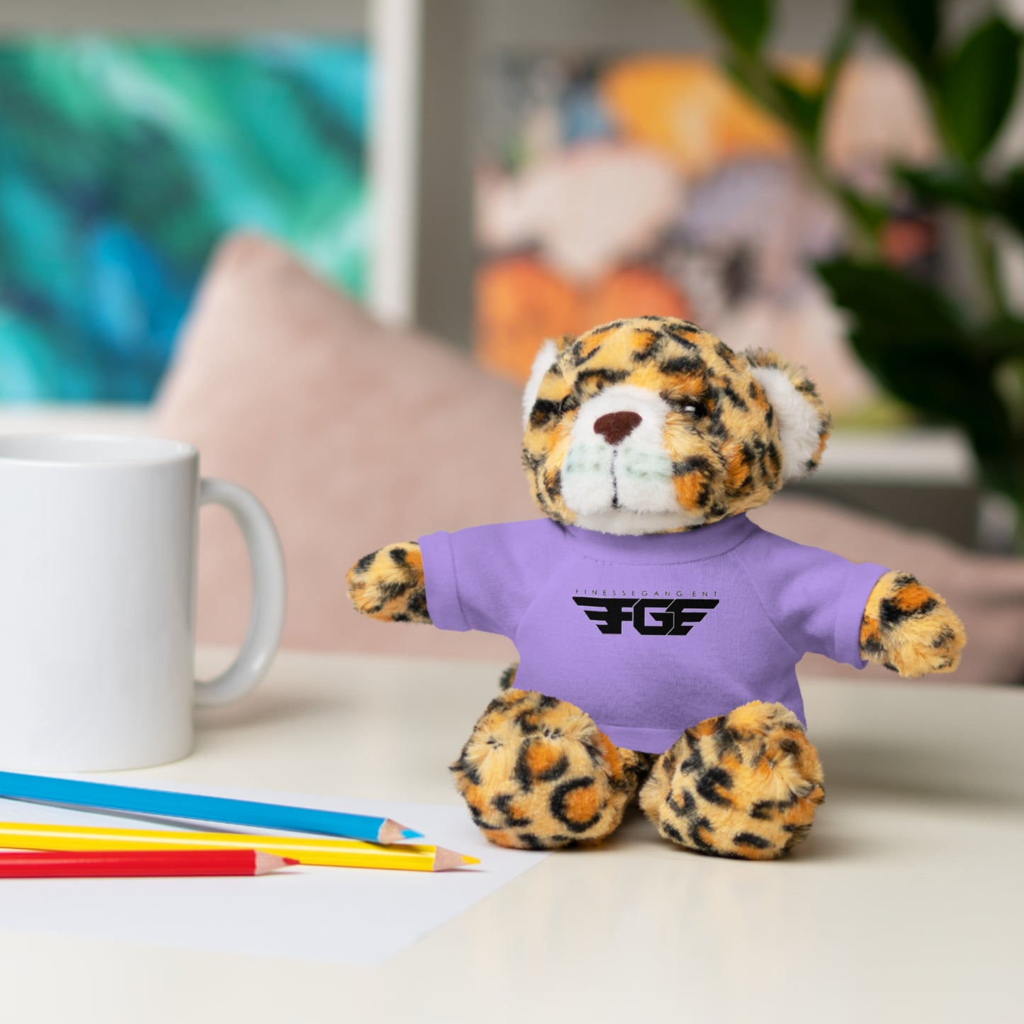 Stuffed Baby NESSY POOH Animals with FGE Tee