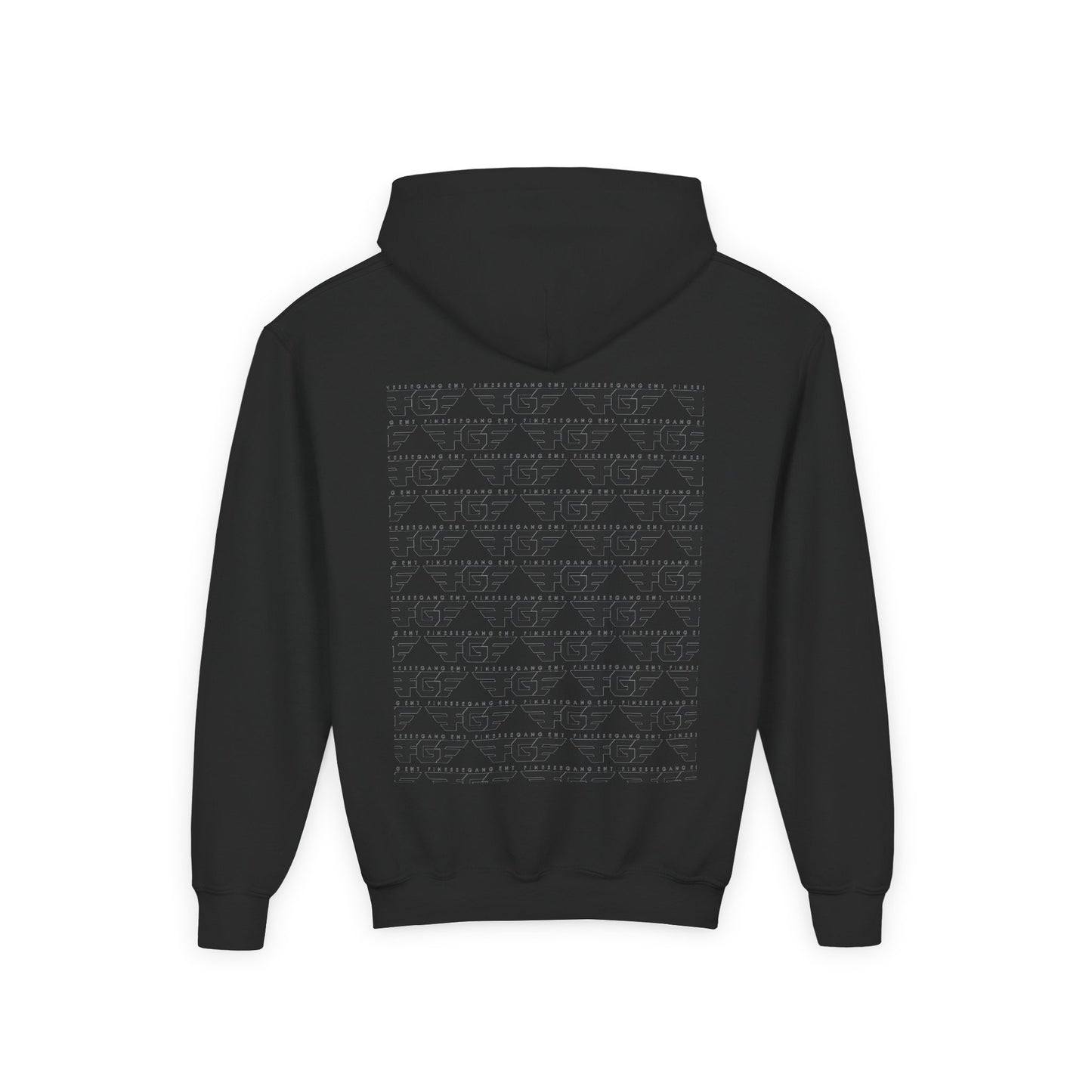 Youth Stylish FGE Graphic Hoodie, Casual Wear, Perfect for Teens, Sports Activities, Gift for Birthdays, Streetwear