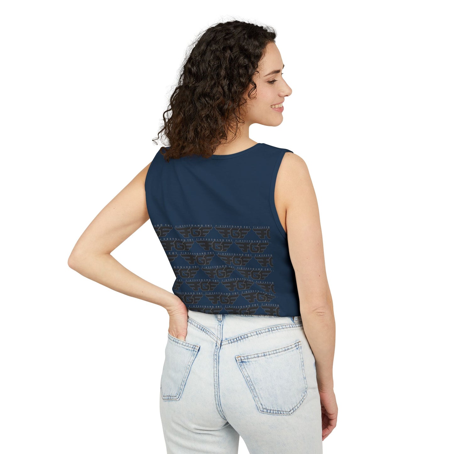 Trendy FGE Unisex Graphic Tank Top - Perfect for Summer, Casual Outings, Fitness, Parties, Gifts