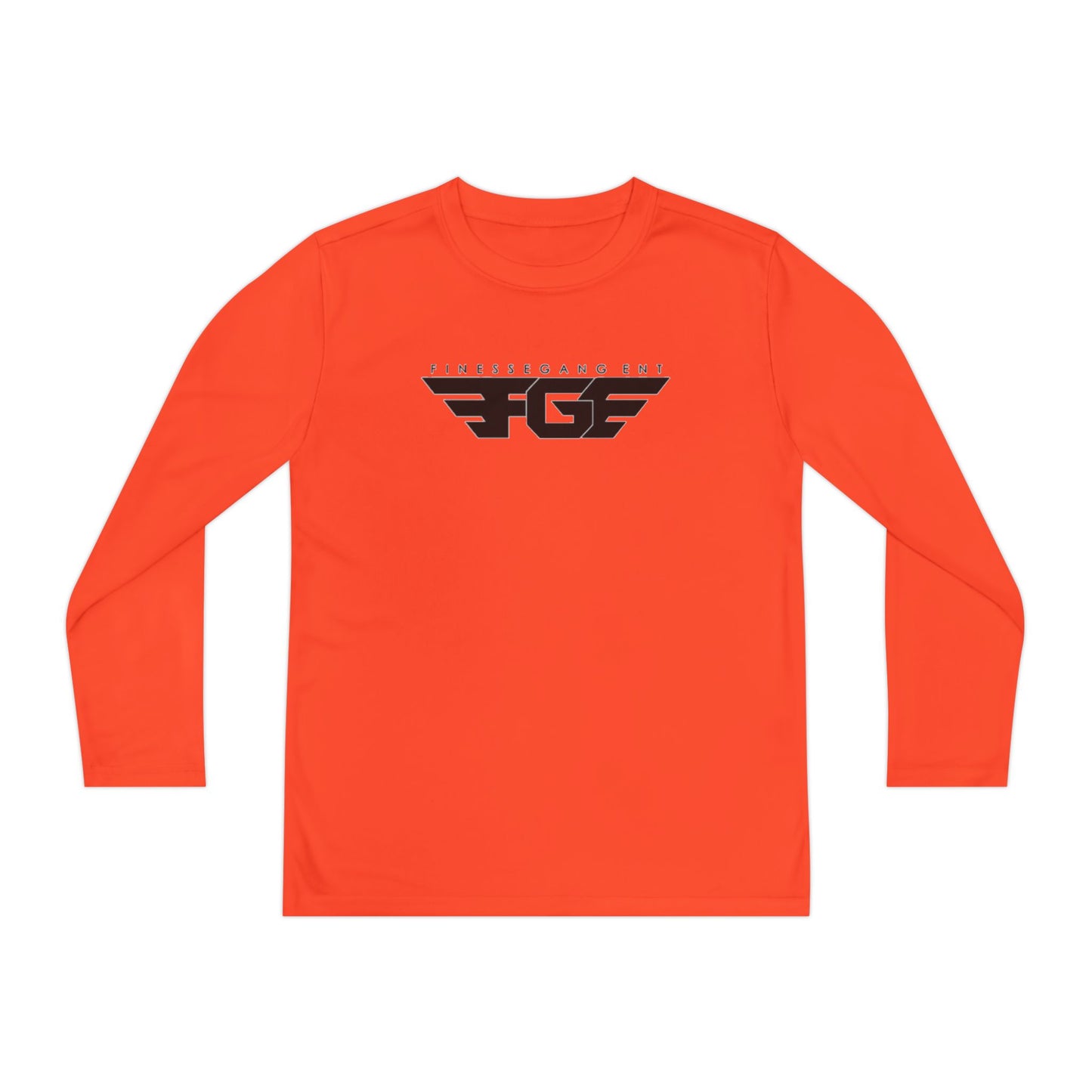 Youth FGE Long Sleeve Active Tee - Sportswear for Kids, Comfortable Athletic Shirt, Stylish Youth Tee for Team Events, Gift for Active Kids