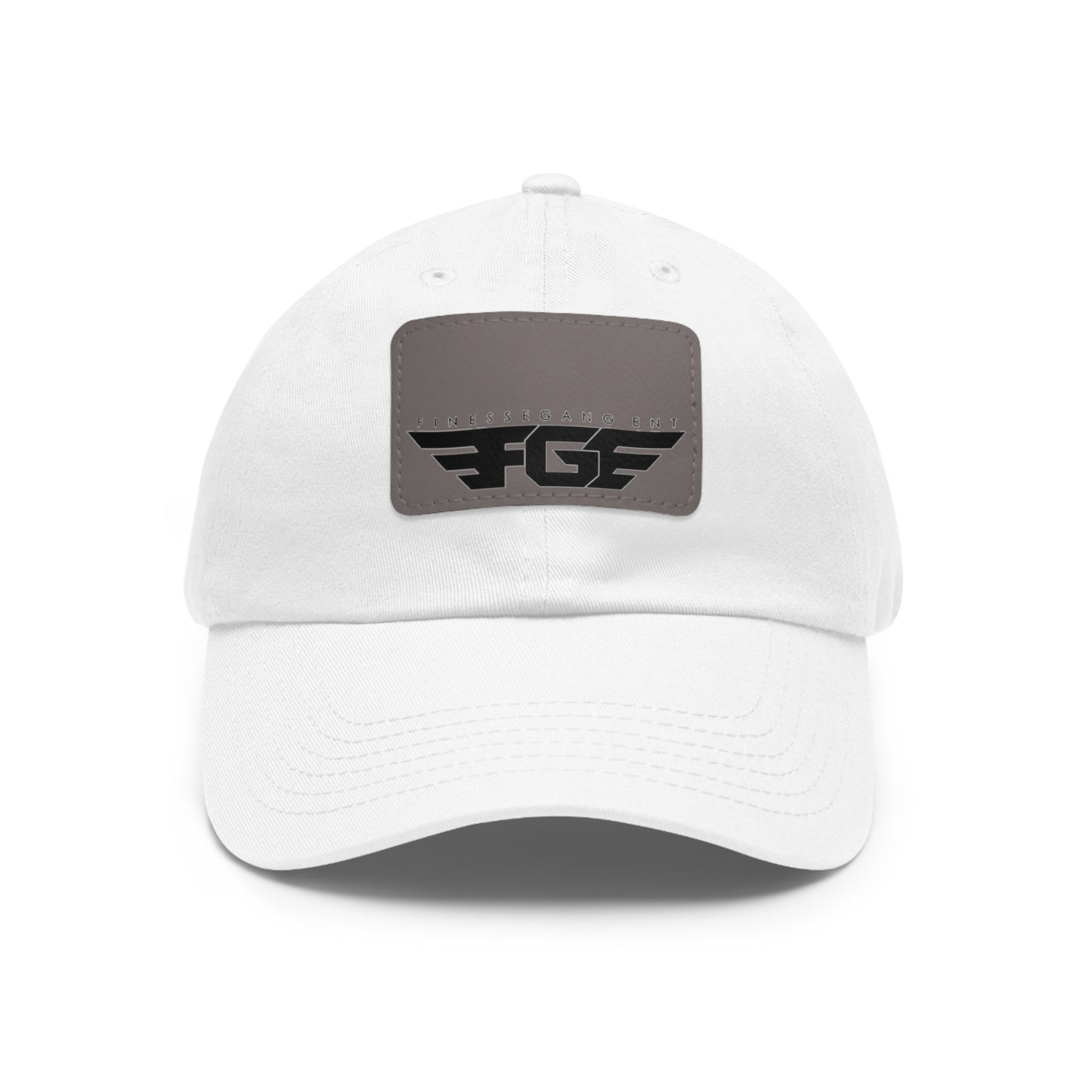 FGE Custom Leather Patch Dad Hat, Casual Cap, Stylish Dad Hat, Outdoor Hat, Perfect Gift for Dads, Father's Day Gift, Adjustable Cap