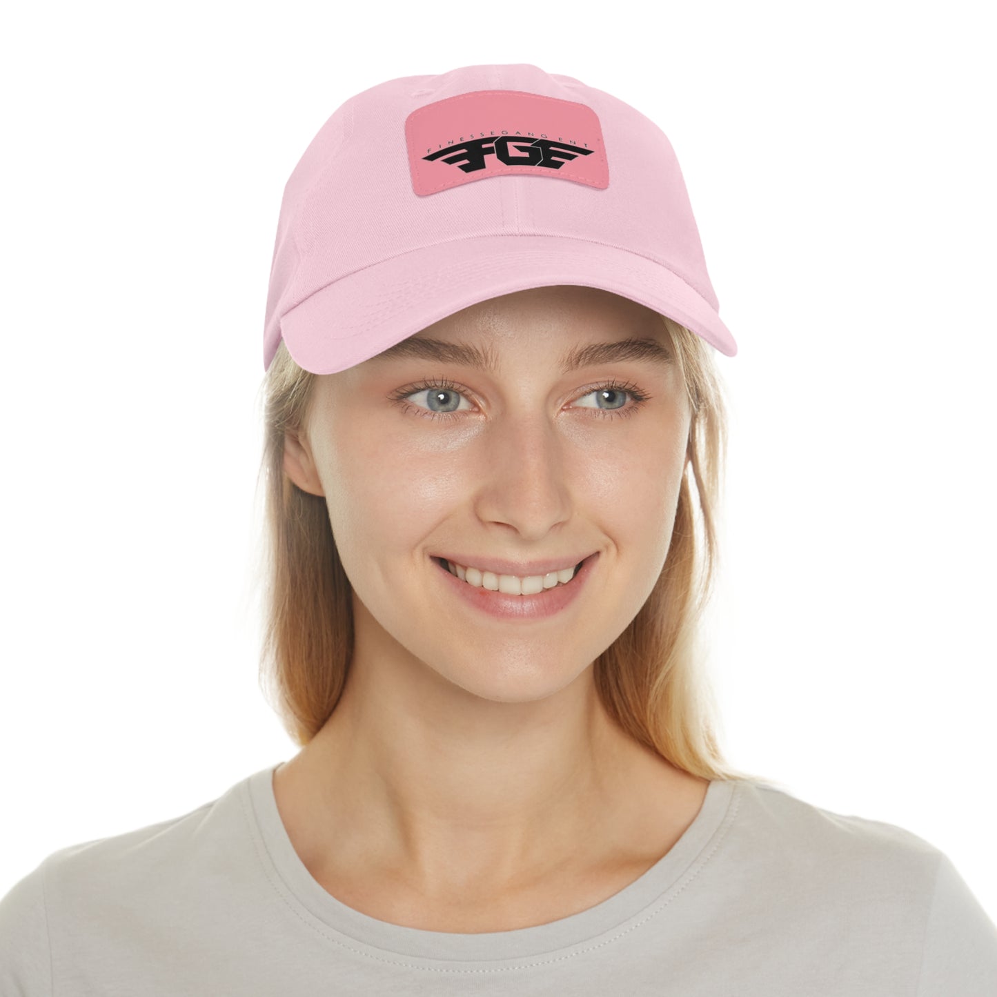 FGE Custom Leather Patch Dad Hat, Casual Cap, Stylish Dad Hat, Outdoor Hat, Perfect Gift for Dads, Father's Day Gift, Adjustable Cap