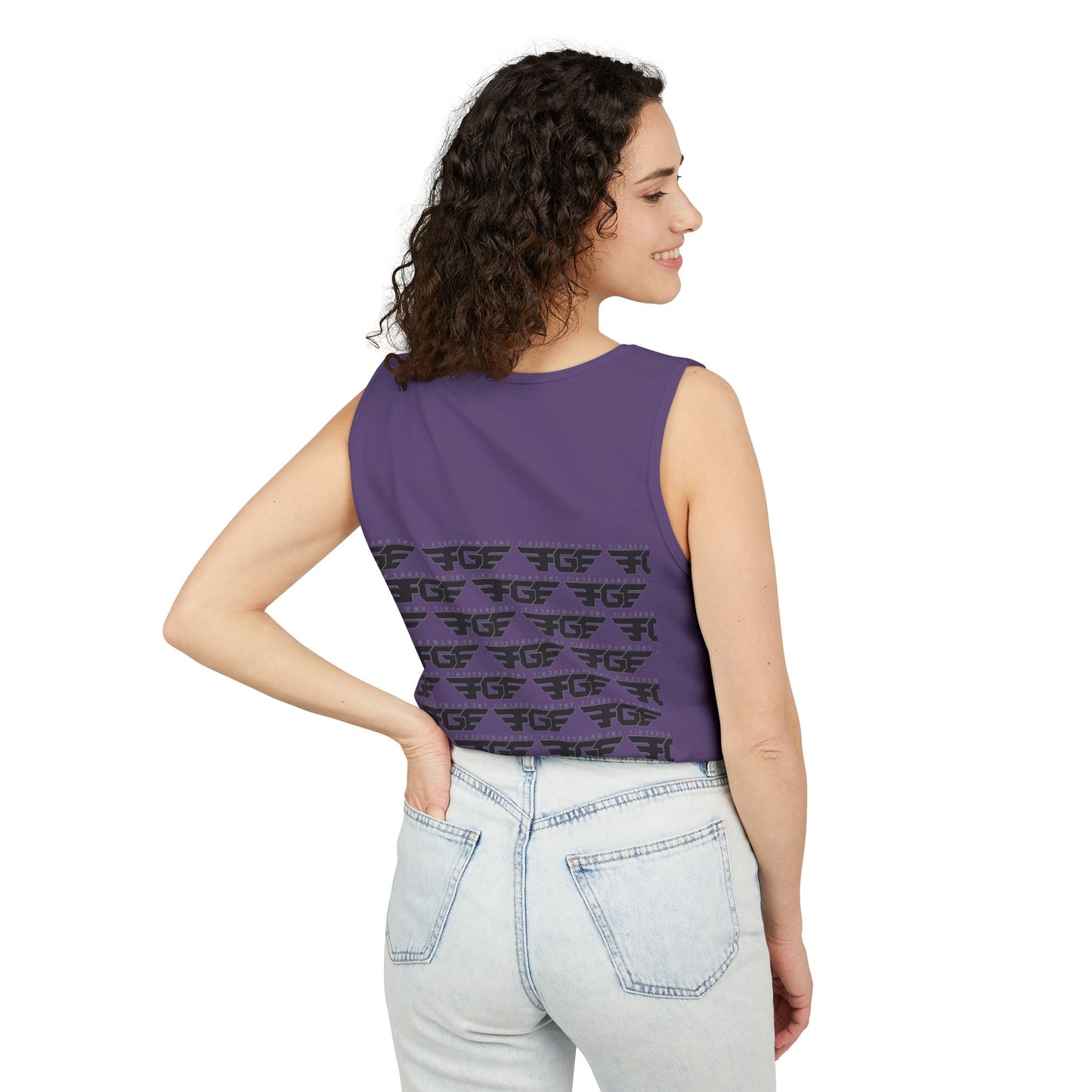 Trendy FGE Unisex Graphic Tank Top - Perfect for Summer, Casual Outings, Fitness, Parties, Gifts