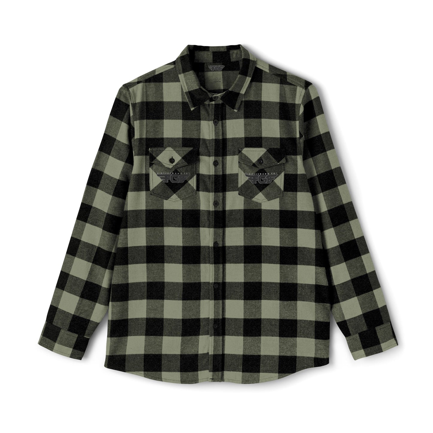 Cozy FGE Unisex Flannel Shirt for Fall Adventures, Casual Outing, Outdoor Gifting, Halloween Gatherings