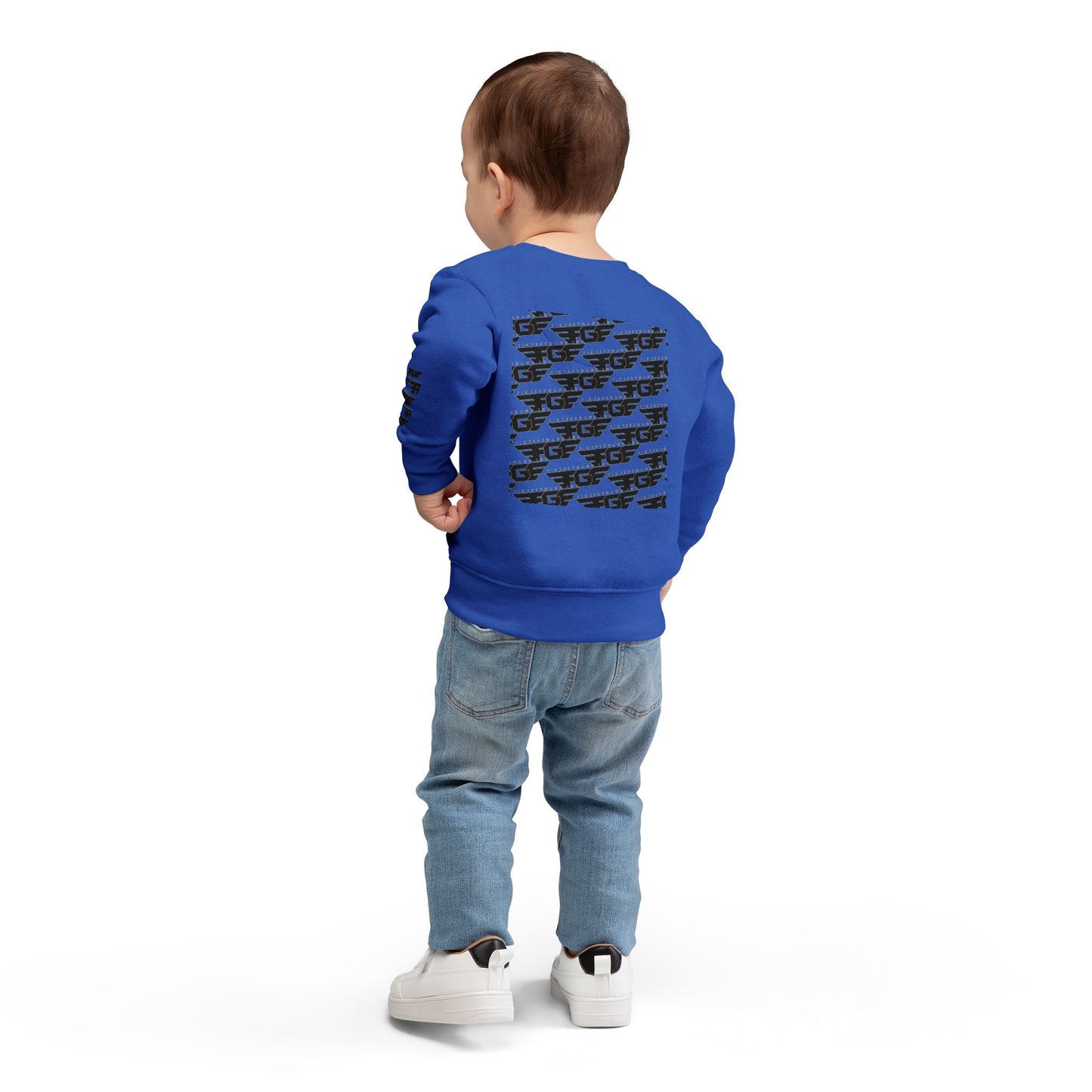 Stylish FGE Toddler Sweatshirt, Cool Kids Apparel, Graphic Toddler Top, Trendy Childrens Clothing, Birthday Gift for Kids, Casual Toddler Wear