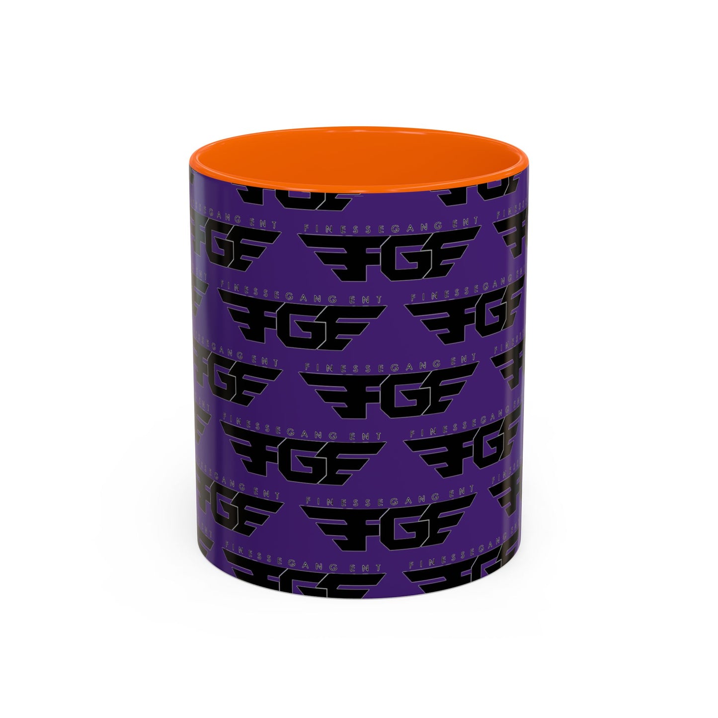Funky Purple Accent Coffee Mug - Unique Gift for Coffee Lovers, Stylish Home Decor, Office Essential, Birthday Present, Empowering Vibes