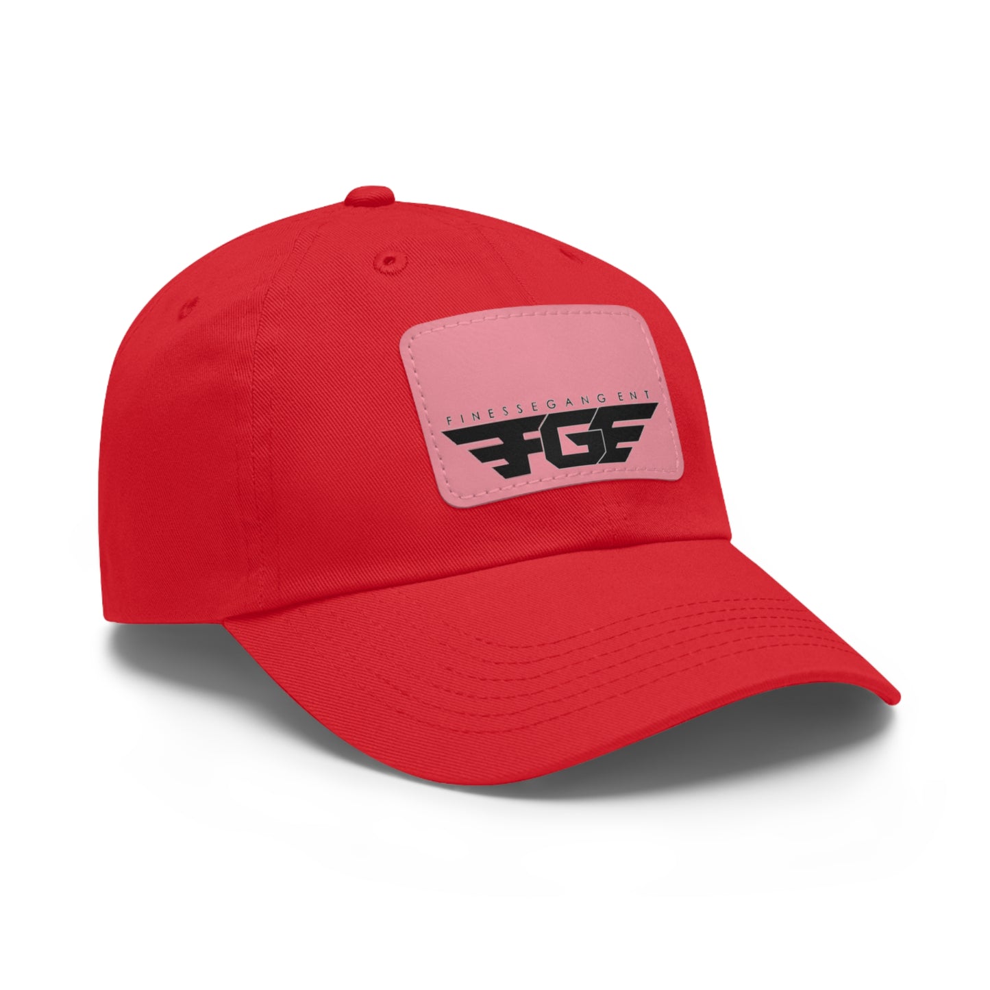FGE Custom Leather Patch Dad Hat, Casual Cap, Stylish Dad Hat, Outdoor Hat, Perfect Gift for Dads, Father's Day Gift, Adjustable Cap