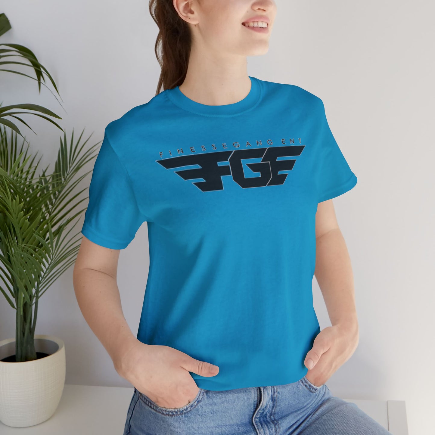 Unisex FGE Graphic Tee, Casual Urban T-Shirt, Finesse Gang Apparel, Trendy Streetwear, Cool Everyday Wear