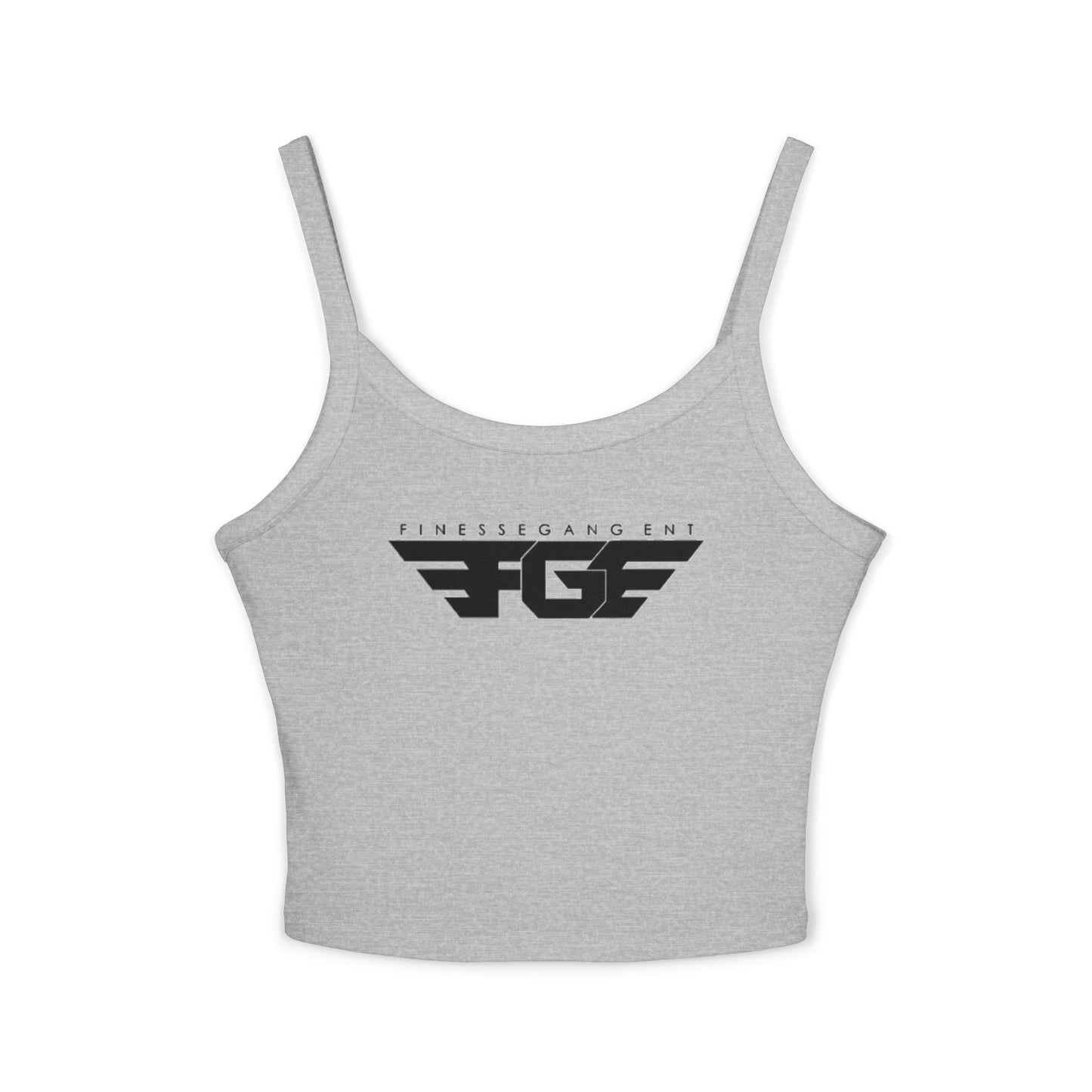 FGE Stylish Women's Spaghetti Strap Tank Top - Finessegagent Graphic Design