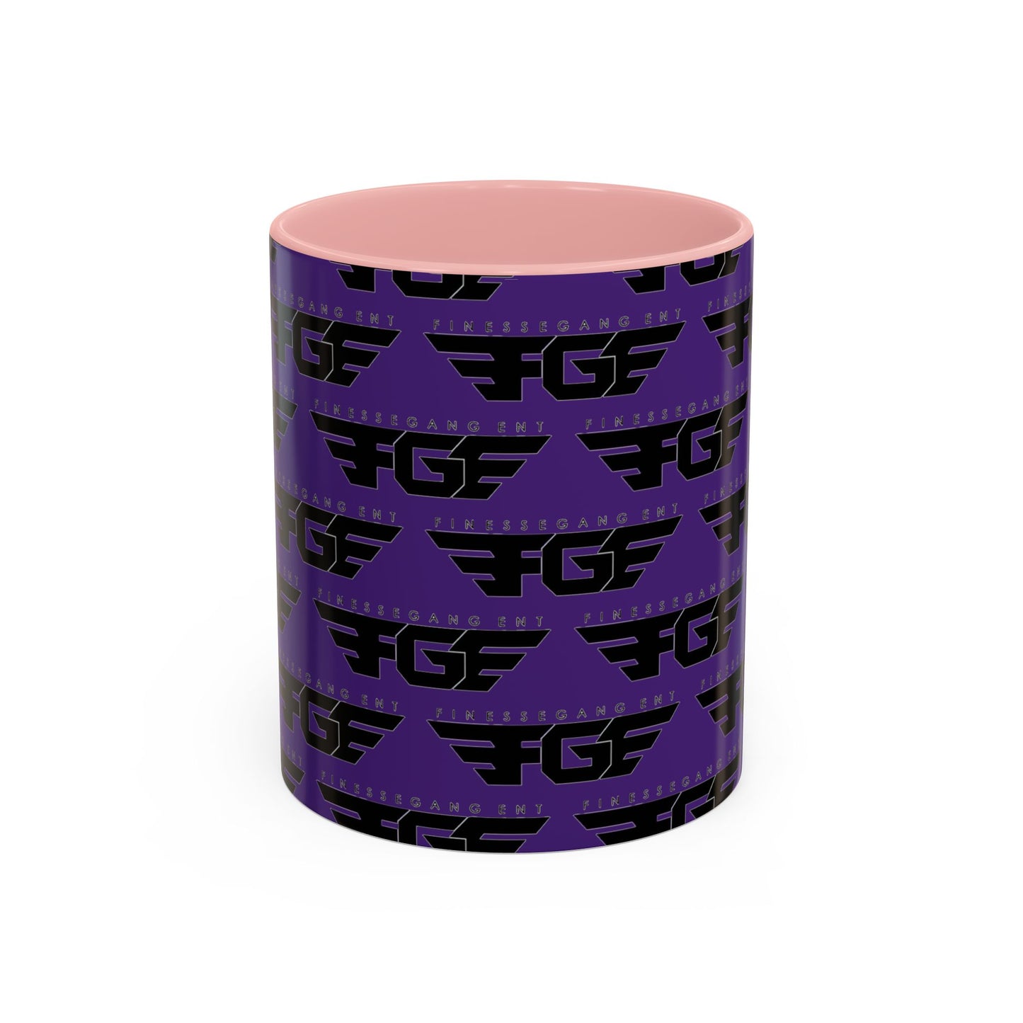 Funky Purple Accent Coffee Mug - Unique Gift for Coffee Lovers, Stylish Home Decor, Office Essential, Birthday Present, Empowering Vibes