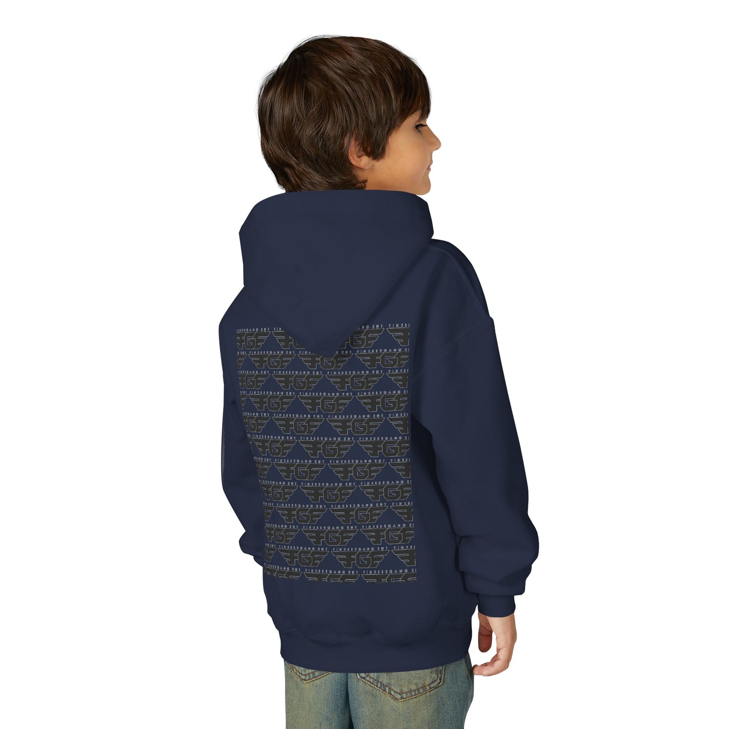 Youth Stylish FGE Graphic Hoodie, Casual Wear, Perfect for Teens, Sports Activities, Gift for Birthdays, Streetwear
