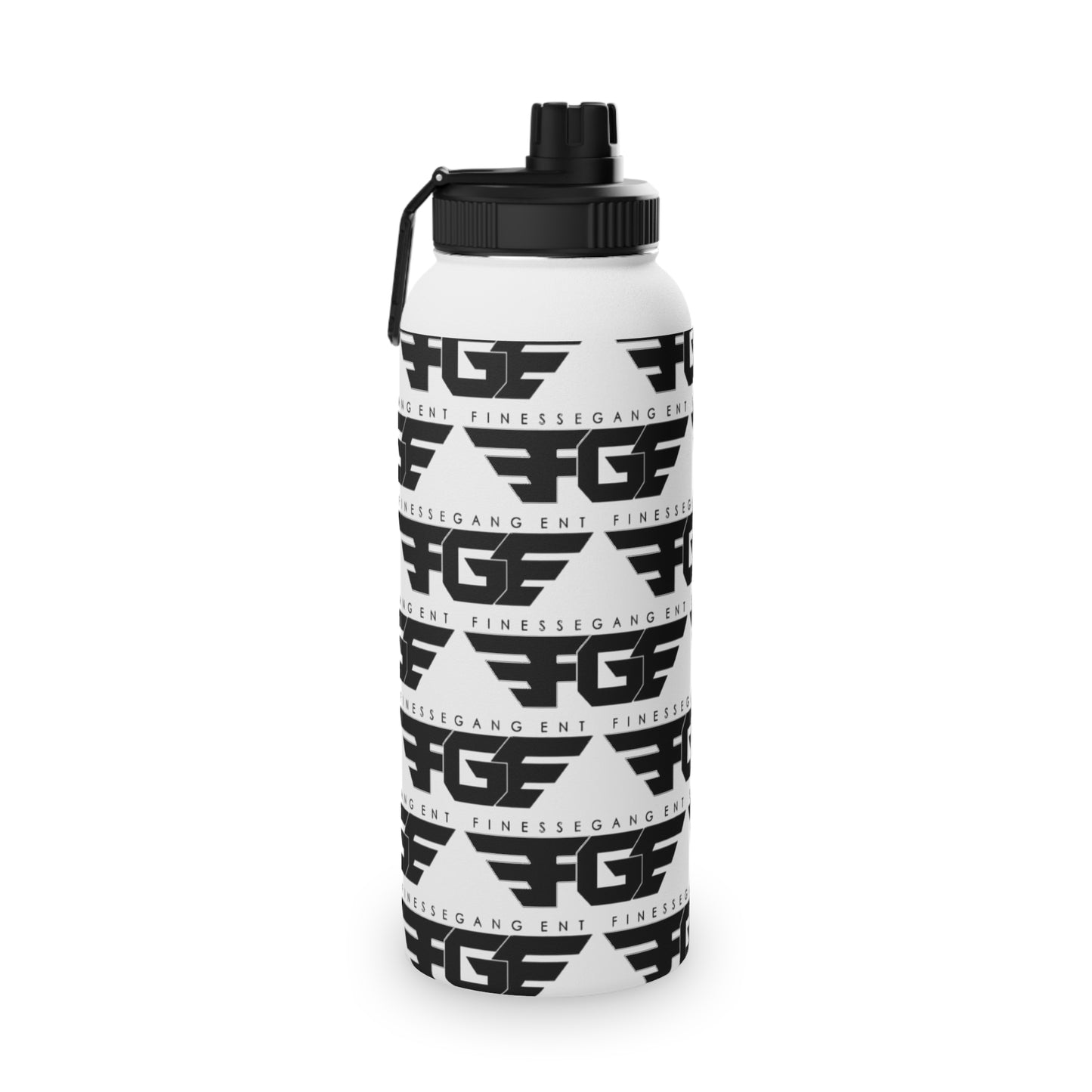 Fitness FGE Stainless Steel Water Bottle - Durable, Sleek, and Perfect for Sports, Hydration, Workout, Gym, Outdoor Activities