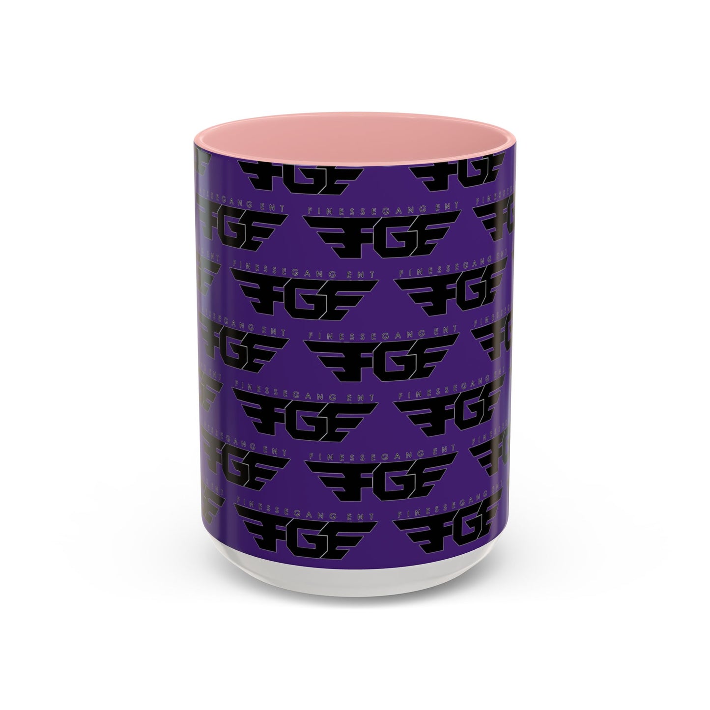 Funky Purple Accent Coffee Mug - Unique Gift for Coffee Lovers, Stylish Home Decor, Office Essential, Birthday Present, Empowering Vibes