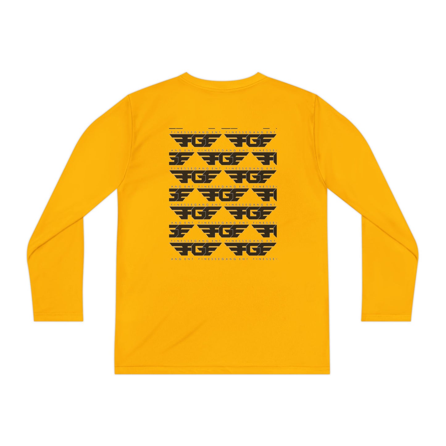 Youth FGE Long Sleeve Active Tee - Sportswear for Kids, Comfortable Athletic Shirt, Stylish Youth Tee for Team Events, Gift for Active Kids