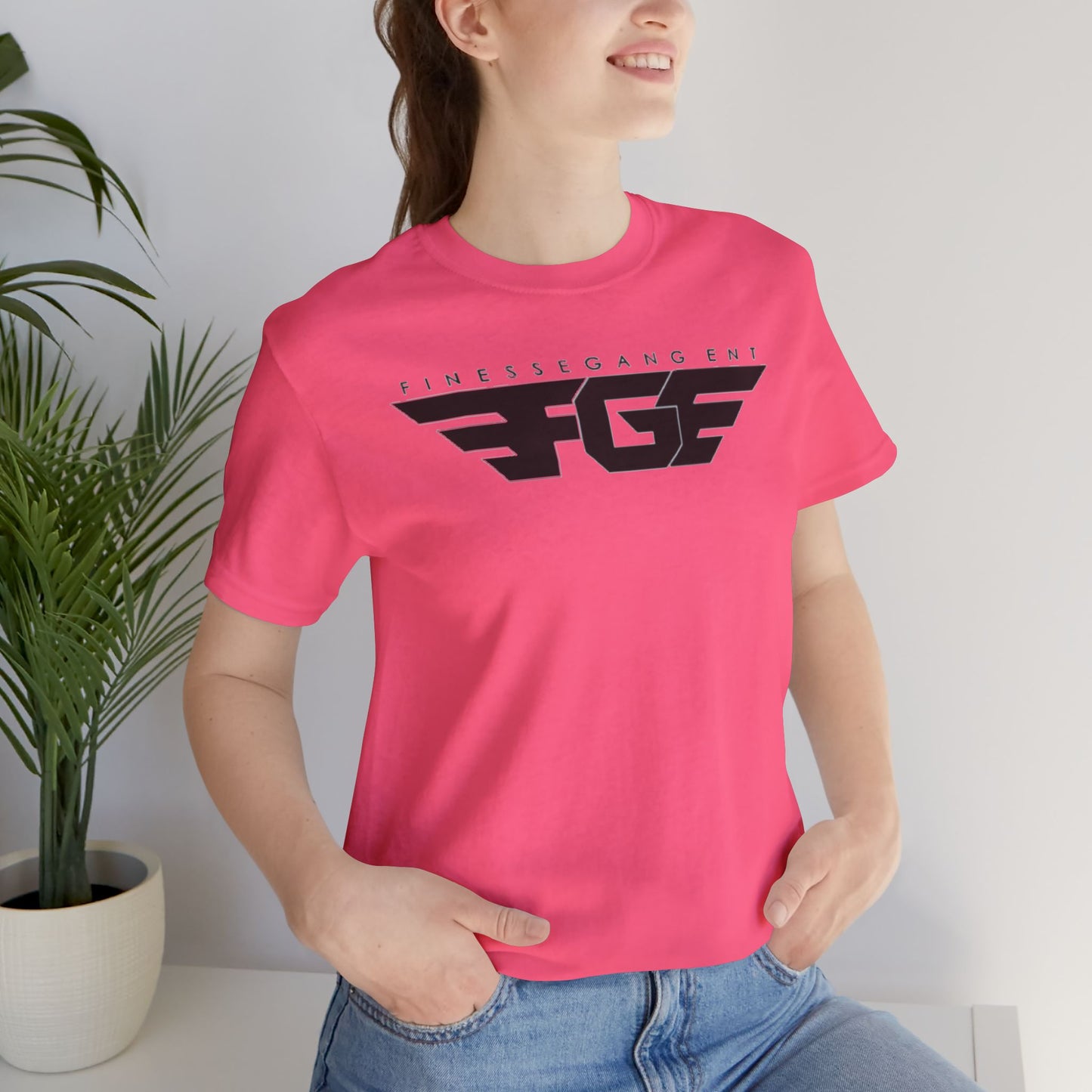 Unisex FGE Graphic Tee, Casual Urban T-Shirt, Finesse Gang Apparel, Trendy Streetwear, Cool Everyday Wear
