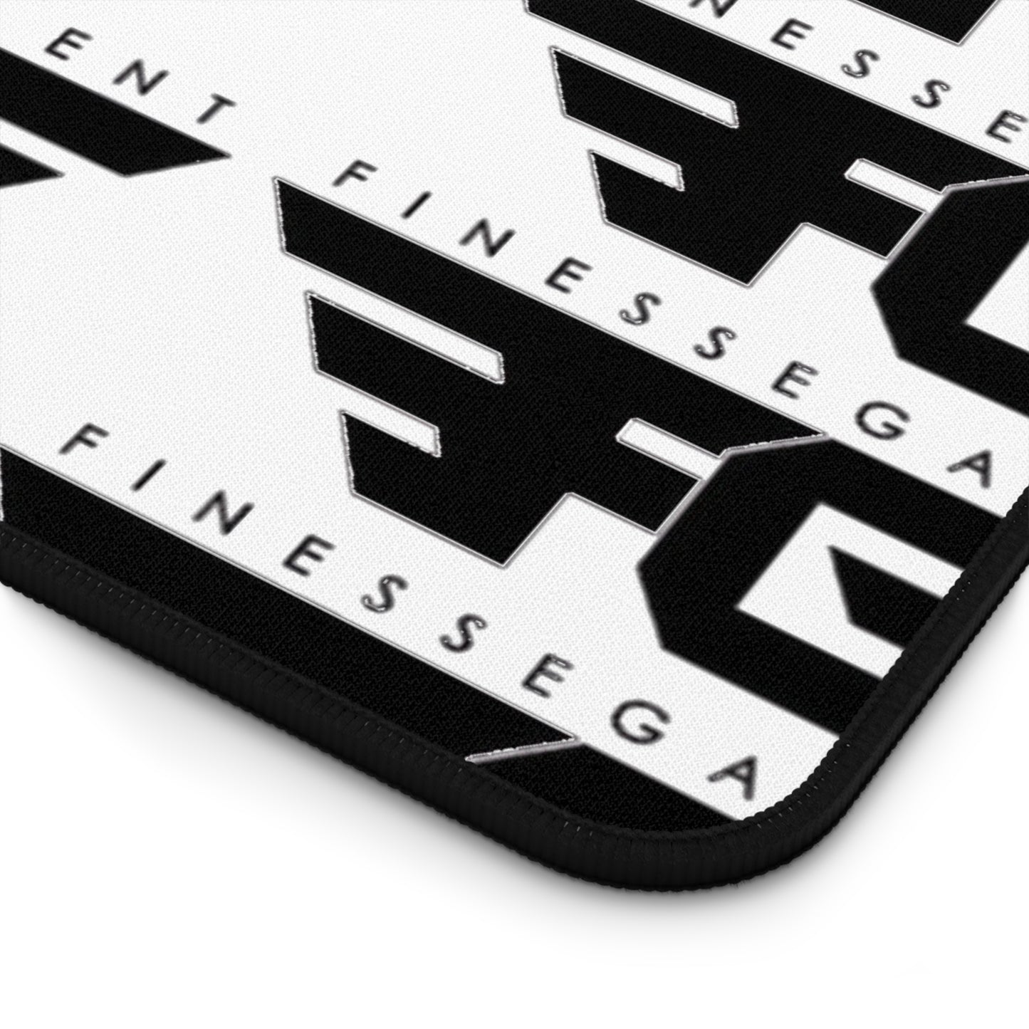 Stylish Desk Mat with Finesse Gang Logo, Office Decor, Gaming Mouse Pad, Desk Accessories, Modern Home Office, Unique Gift