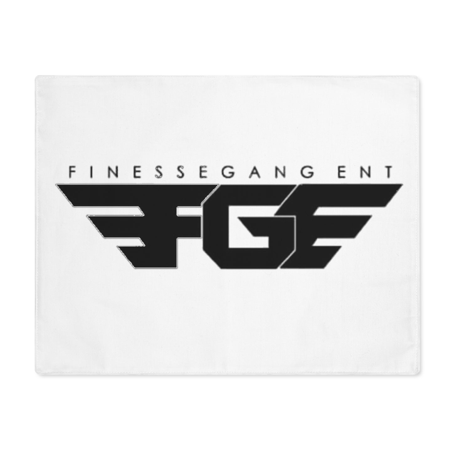 Finesse Gang Logo Placemat | Custom Dining Decor, Unique Table Setting, Cool Gift for Music Lovers, Hip-Hop Style, Home & Kitchen
