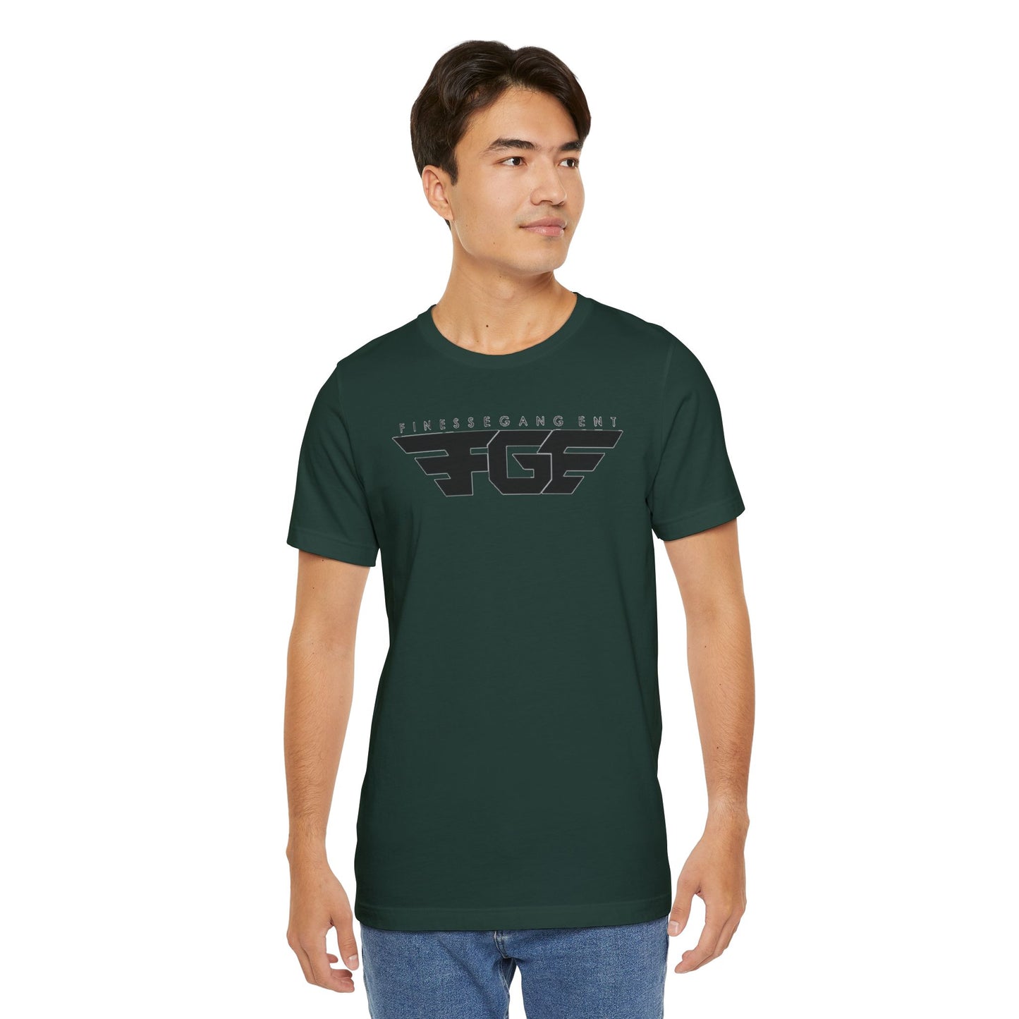Unisex FGE Graphic Tee, Casual Urban T-Shirt, Finesse Gang Apparel, Trendy Streetwear, Cool Everyday Wear