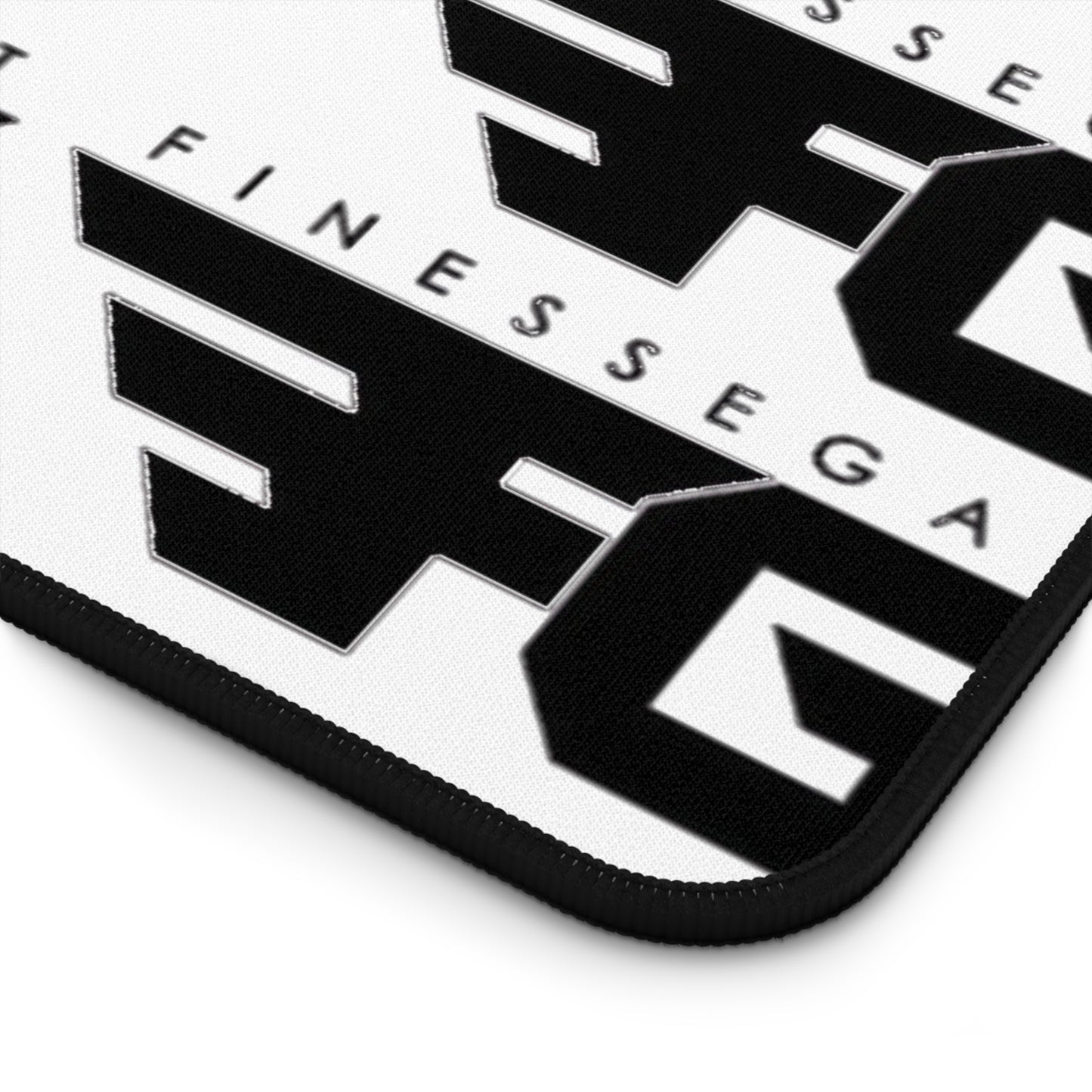 Stylish Desk Mat with Finesse Gang Logo, Office Decor, Gaming Mouse Pad, Desk Accessories, Modern Home Office, Unique Gift