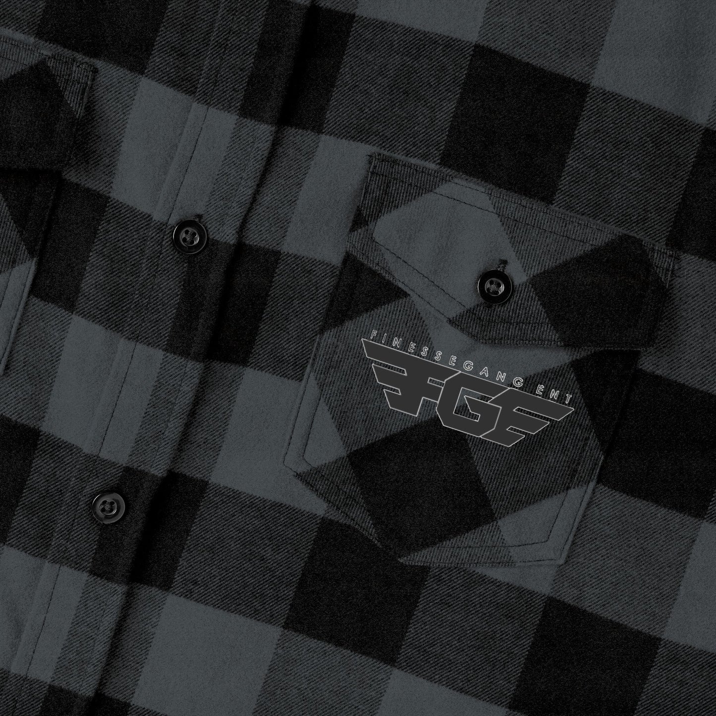 Cozy FGE Unisex Flannel Shirt for Fall Adventures, Casual Outing, Outdoor Gifting, Halloween Gatherings