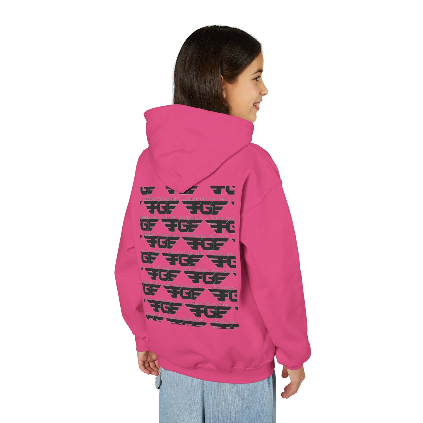 Youth FGE Heavy Blend Hooded Sweatshirt