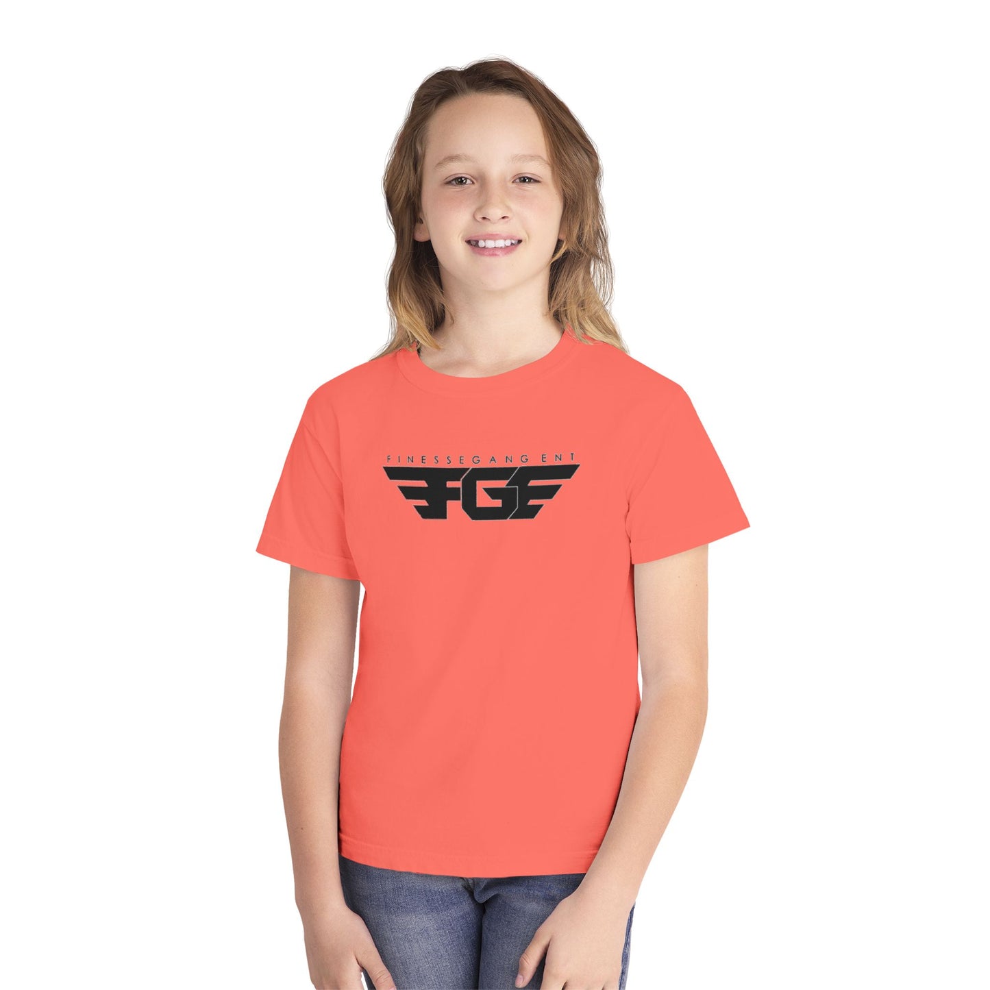 Youth FGE Graphic Tee, Trendy Streetwear Shirt for Teens, Perfect for Back to School, Music Festivals, Casual Outings