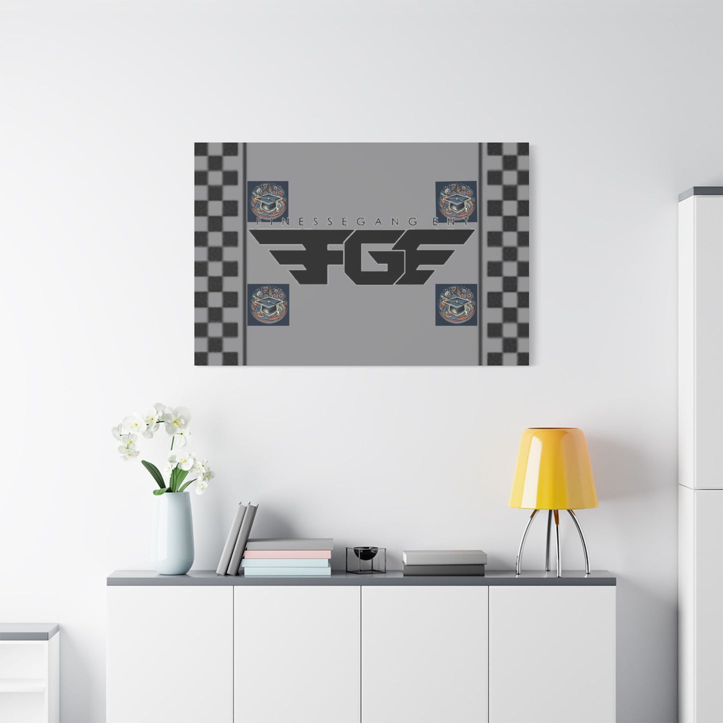 FGE Satin Canvas, Stretched