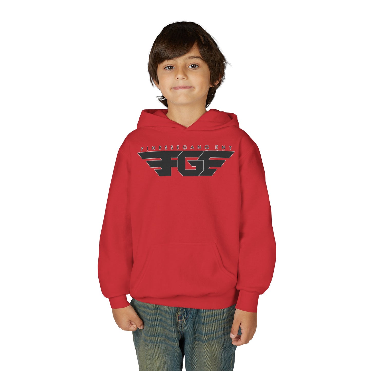Youth Stylish FGE Graphic Hoodie, Casual Wear, Perfect for Teens, Sports Activities, Gift for Birthdays, Streetwear