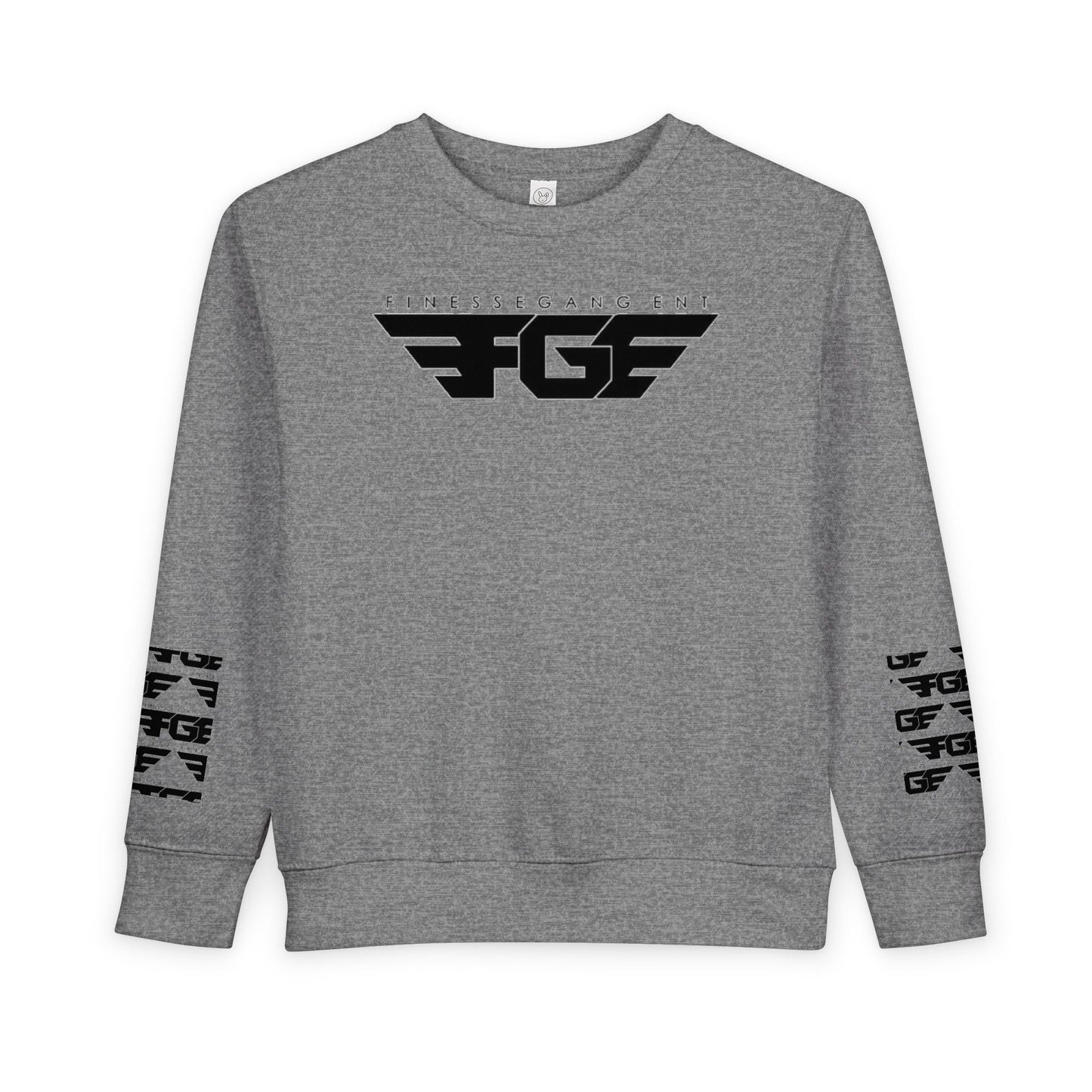 Stylish FGE Toddler Sweatshirt, Cool Kids Apparel, Graphic Toddler Top, Trendy Childrens Clothing, Birthday Gift for Kids, Casual Toddler Wear