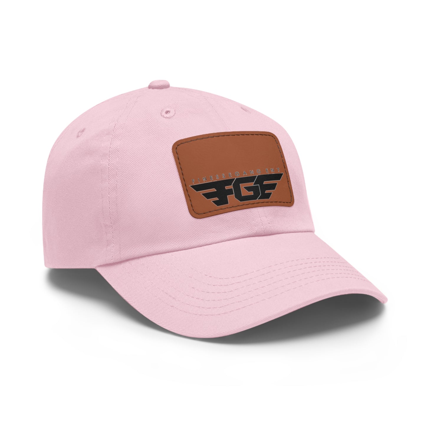 FGE Custom Leather Patch Dad Hat, Casual Cap, Stylish Dad Hat, Outdoor Hat, Perfect Gift for Dads, Father's Day Gift, Adjustable Cap