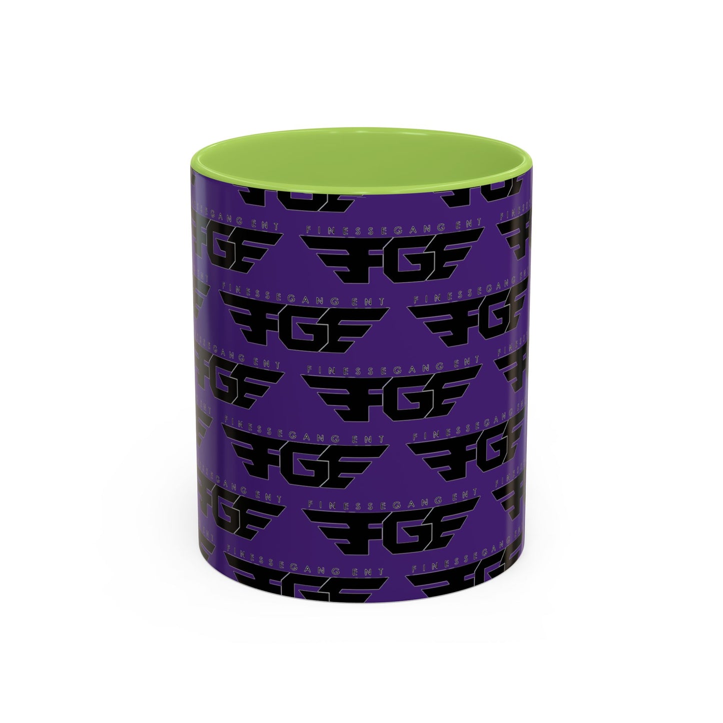 Funky Purple Accent Coffee Mug - Unique Gift for Coffee Lovers, Stylish Home Decor, Office Essential, Birthday Present, Empowering Vibes