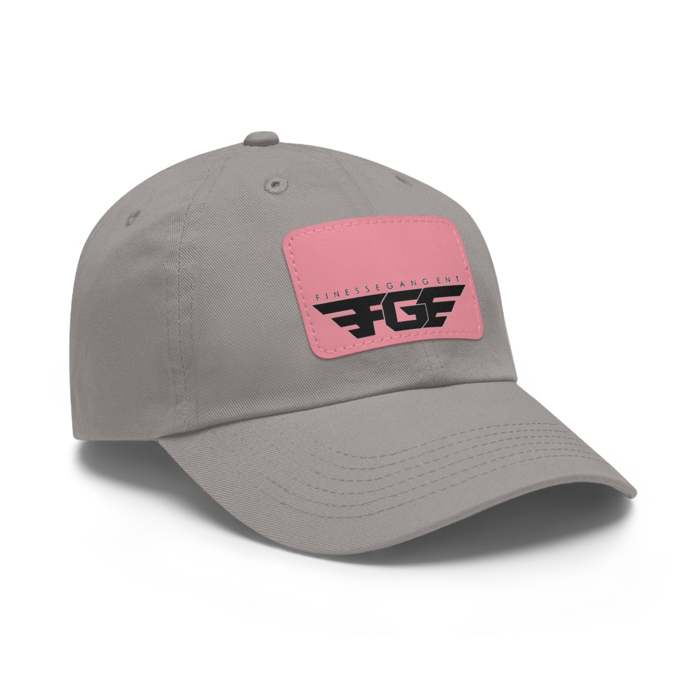 FGE Custom Leather Patch Dad Hat, Casual Cap, Stylish Dad Hat, Outdoor Hat, Perfect Gift for Dads, Father's Day Gift, Adjustable Cap