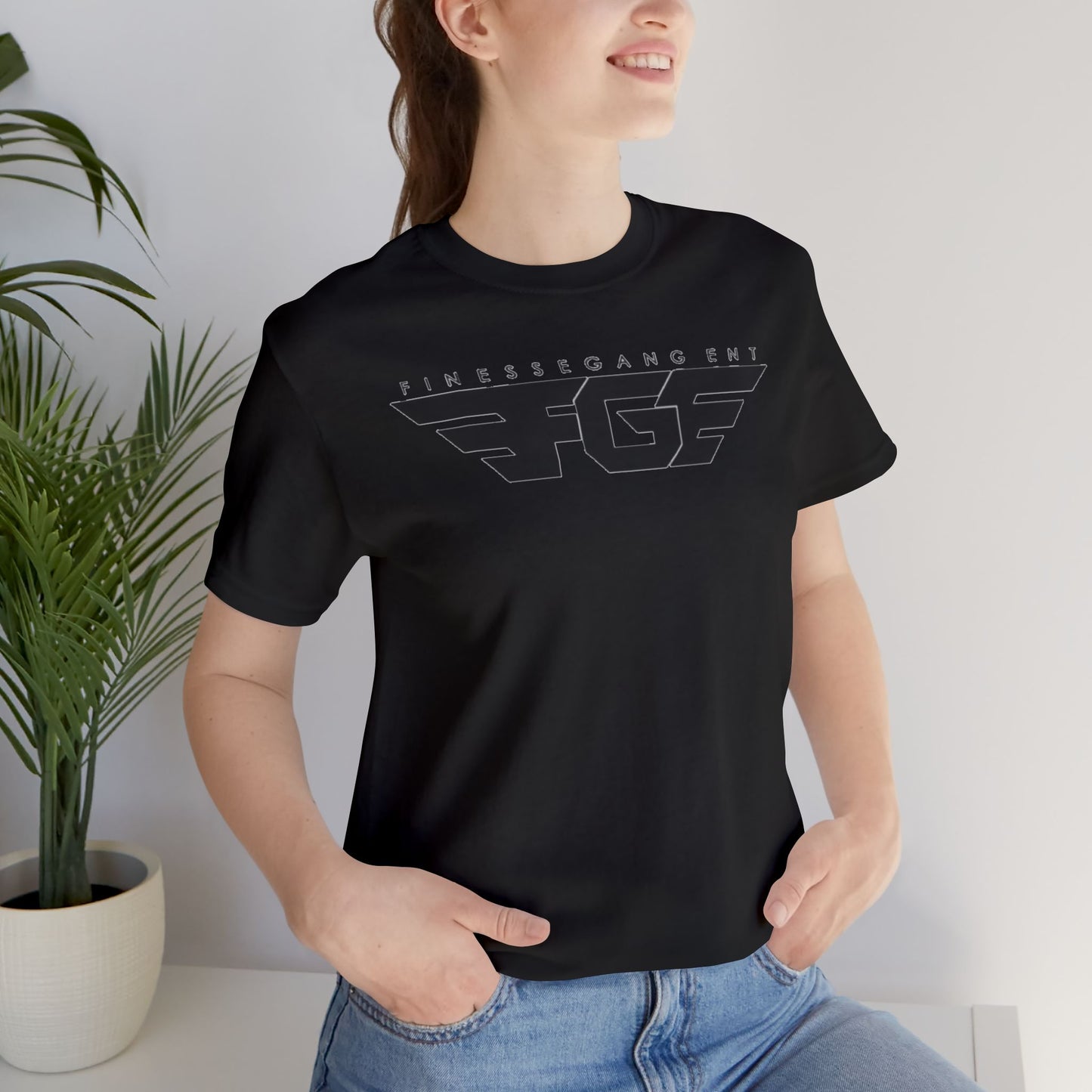 Unisex FGE Graphic Tee, Casual Urban T-Shirt, Finesse Gang Apparel, Trendy Streetwear, Cool Everyday Wear