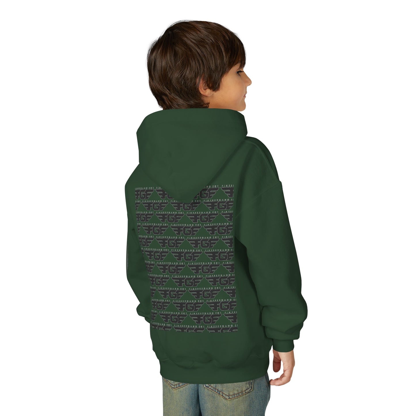 Youth Stylish FGE Graphic Hoodie, Casual Wear, Perfect for Teens, Sports Activities, Gift for Birthdays, Streetwear