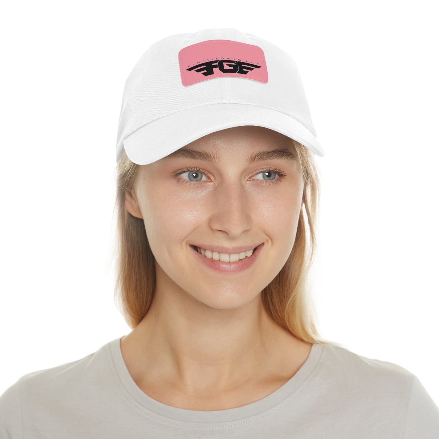 FGE Custom Leather Patch Dad Hat, Casual Cap, Stylish Dad Hat, Outdoor Hat, Perfect Gift for Dads, Father's Day Gift, Adjustable Cap