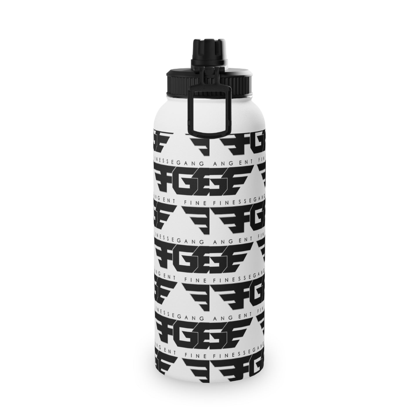 Fitness FGE Stainless Steel Water Bottle - Durable, Sleek, and Perfect for Sports, Hydration, Workout, Gym, Outdoor Activities