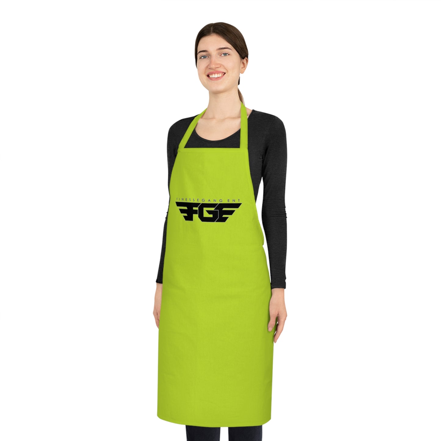 Stylish FGE Cotton Apron for Cooking, BBQ, Baking, Gift for Chefs, Personalized Kitchen Accessory, Housewarming Gift