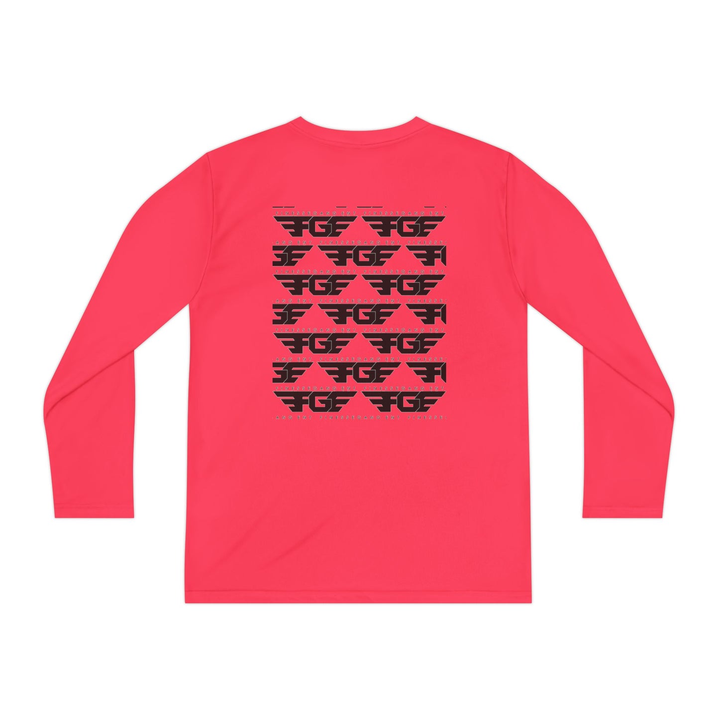 Youth FGE Long Sleeve Active Tee - Sportswear for Kids, Comfortable Athletic Shirt, Stylish Youth Tee for Team Events, Gift for Active Kids
