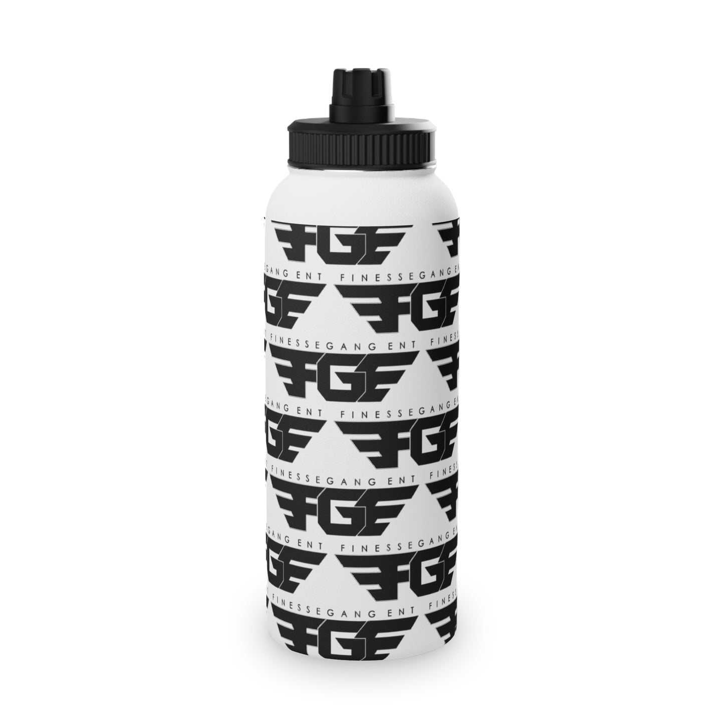 Fitness FGE Stainless Steel Water Bottle - Durable, Sleek, and Perfect for Sports, Hydration, Workout, Gym, Outdoor Activities