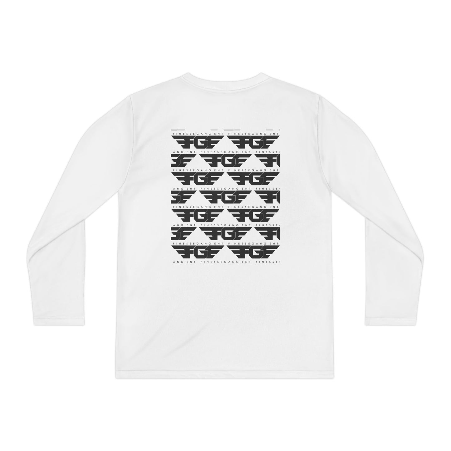 Youth FGE Long Sleeve Active Tee - Sportswear for Kids, Comfortable Athletic Shirt, Stylish Youth Tee for Team Events, Gift for Active Kids