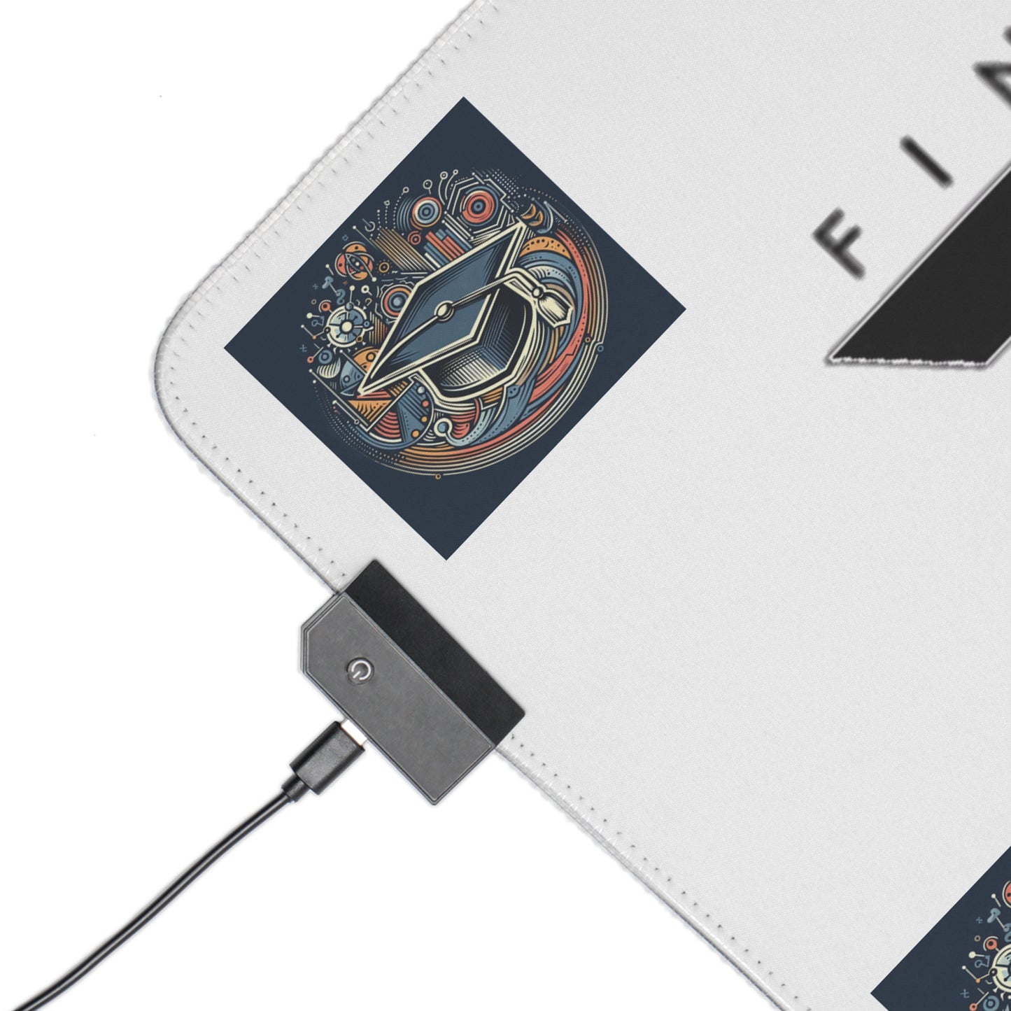 Finesse Gang LED Gaming Mouse Pad - Vibrant RGB Backlit Desk Mat for Gamers, PC Accessories, Gaming Setup, Unique Gift