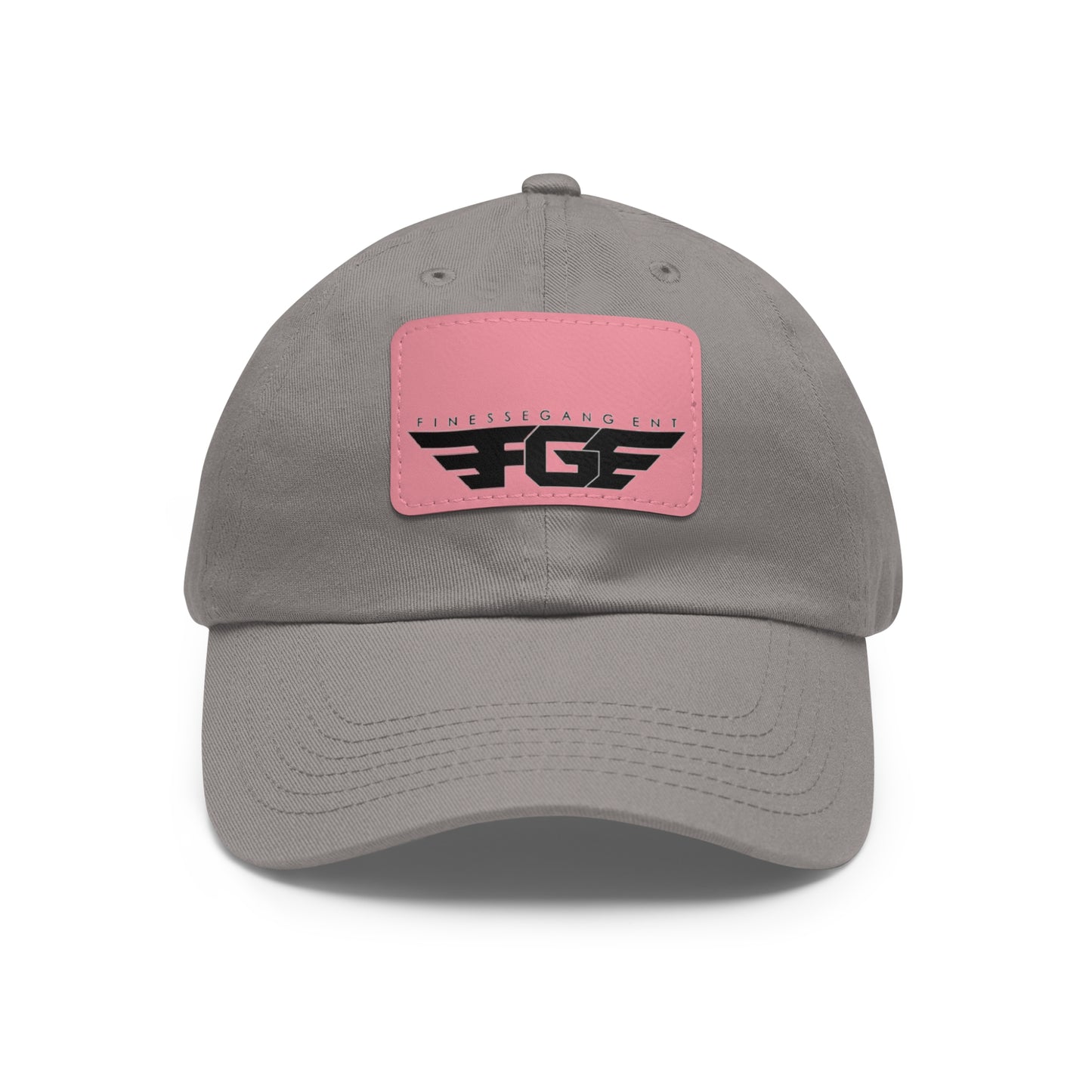 FGE Custom Leather Patch Dad Hat, Casual Cap, Stylish Dad Hat, Outdoor Hat, Perfect Gift for Dads, Father's Day Gift, Adjustable Cap