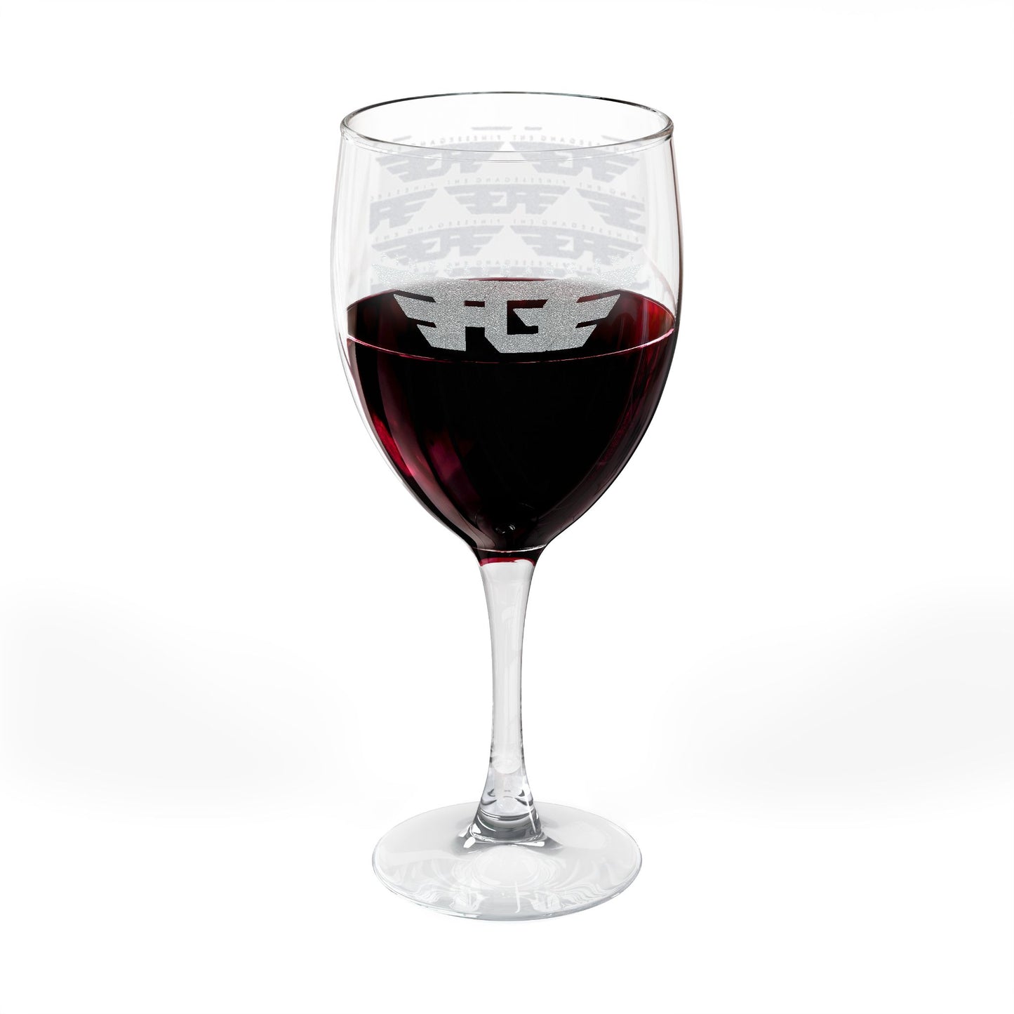 Engraved FGE Wine Glass, Personalized 10.5oz Goblet for Celebrations, Perfect Gift for Weddings, Anniversaries, Housewarmings, and Birthdays